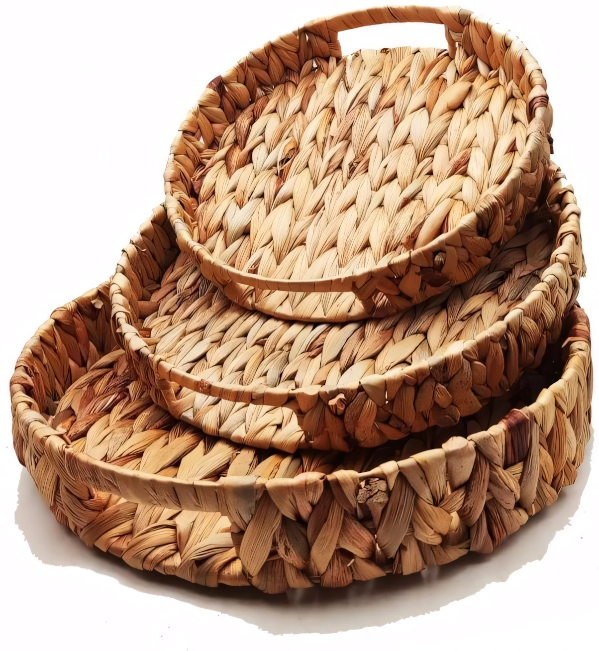 TRIVAL WATER HYACINTH TRAY