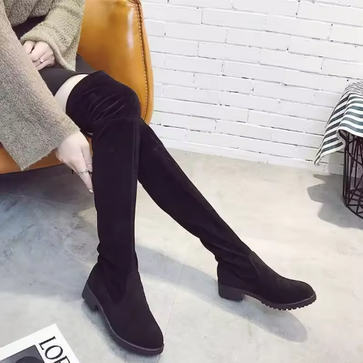 Over-the-Knee Black Boots