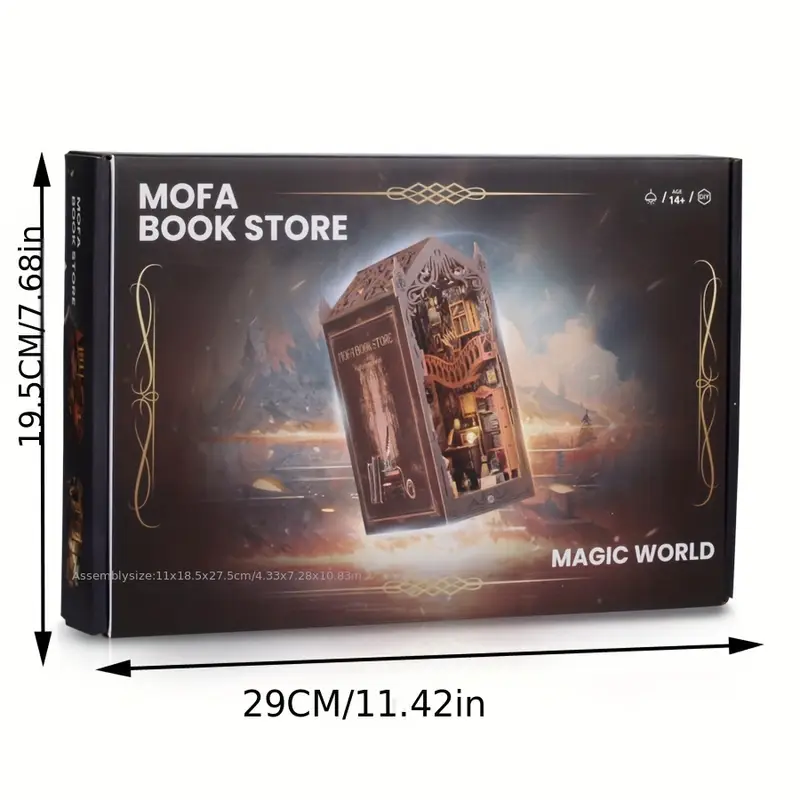 DIY BOOK NOOK - Magic Library