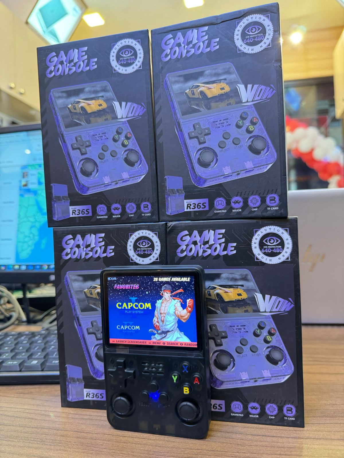 Handheld Game Console R36S