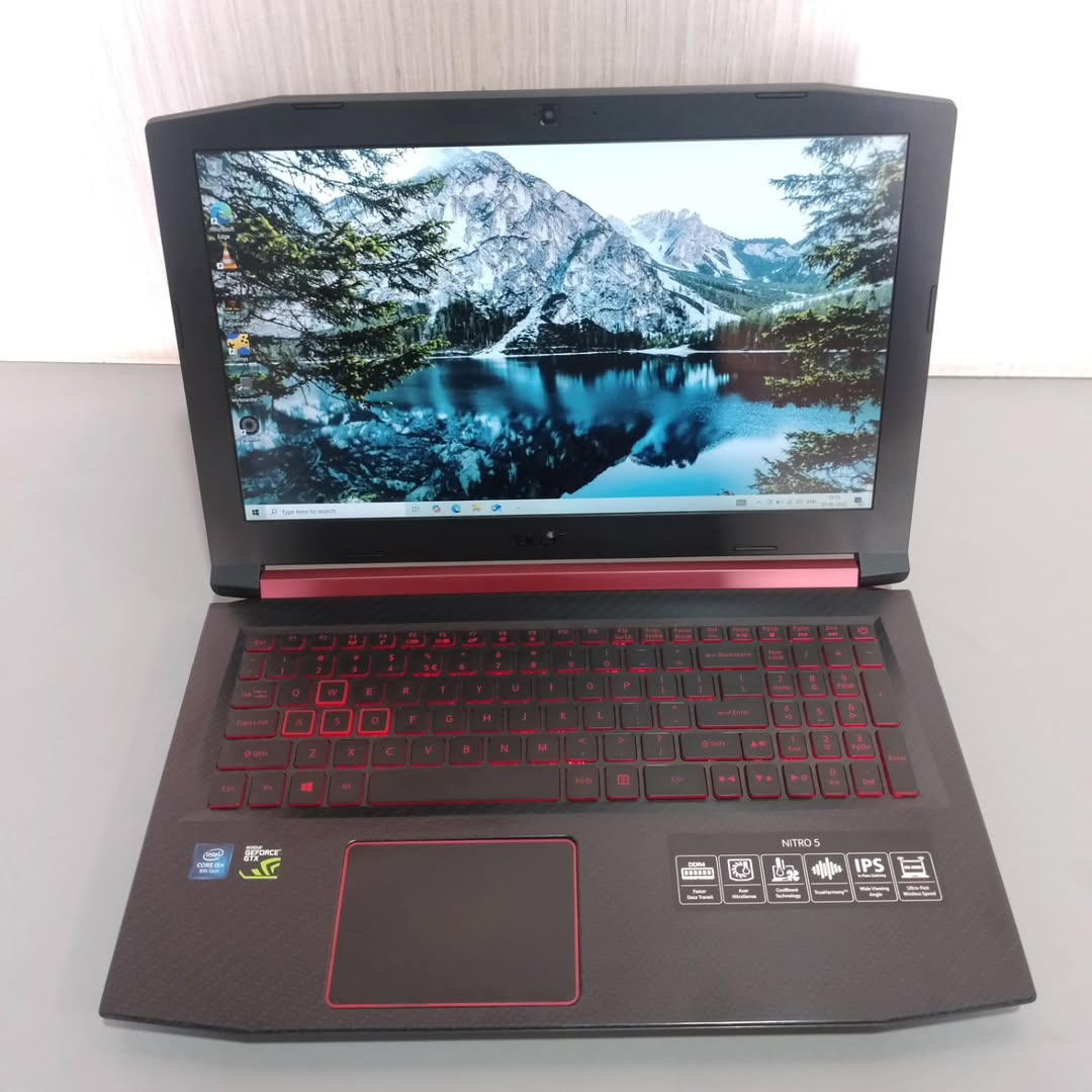 🌟Brand - Acer Nitro AN 515 - 52(Gaming) 🌟Processor - i5 8th 🌟Ram - 8GB 🌟Internal Storage - 1tb Hdd + 128 Ssd 🌟 Graphic - 4Gb Nvidia GeForce GTX 1050 TI 🌟Keyboard - Back Light 🌟Screen Size - 15.6 inch 🌟