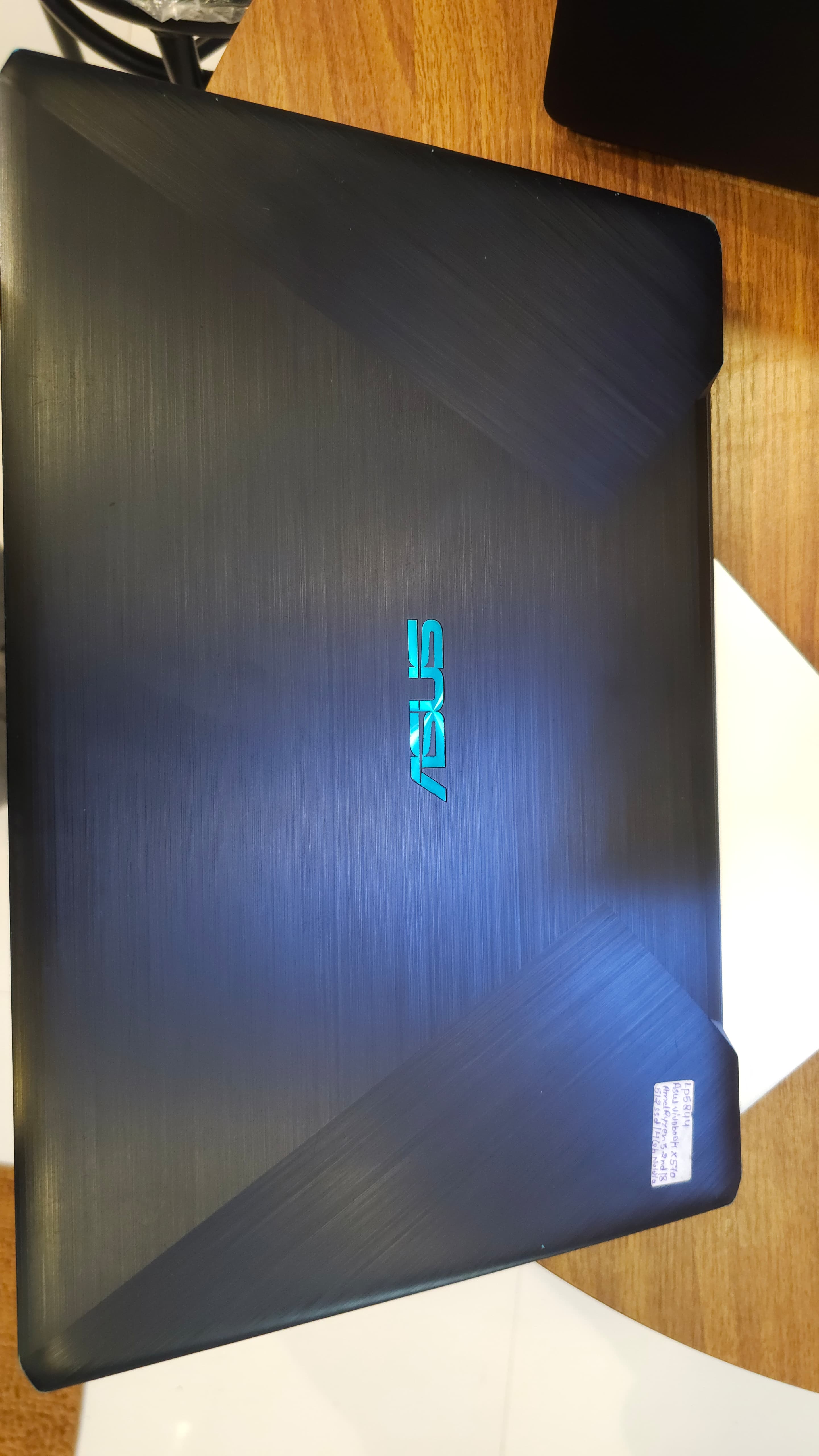 Asus Vivobook X570 ( Gaming ) 👉Processor - AMD Ryzen 5 2nd  👉Ram - 8GB  👉Internal Storage - 512 SSD  👉 Keyboard -  Back Light   👉 graphic - 4GB Nvidia GeForce GTX 1050 👉Screen Size - 15.6 inch 👉Condition - Excellent 👌 
