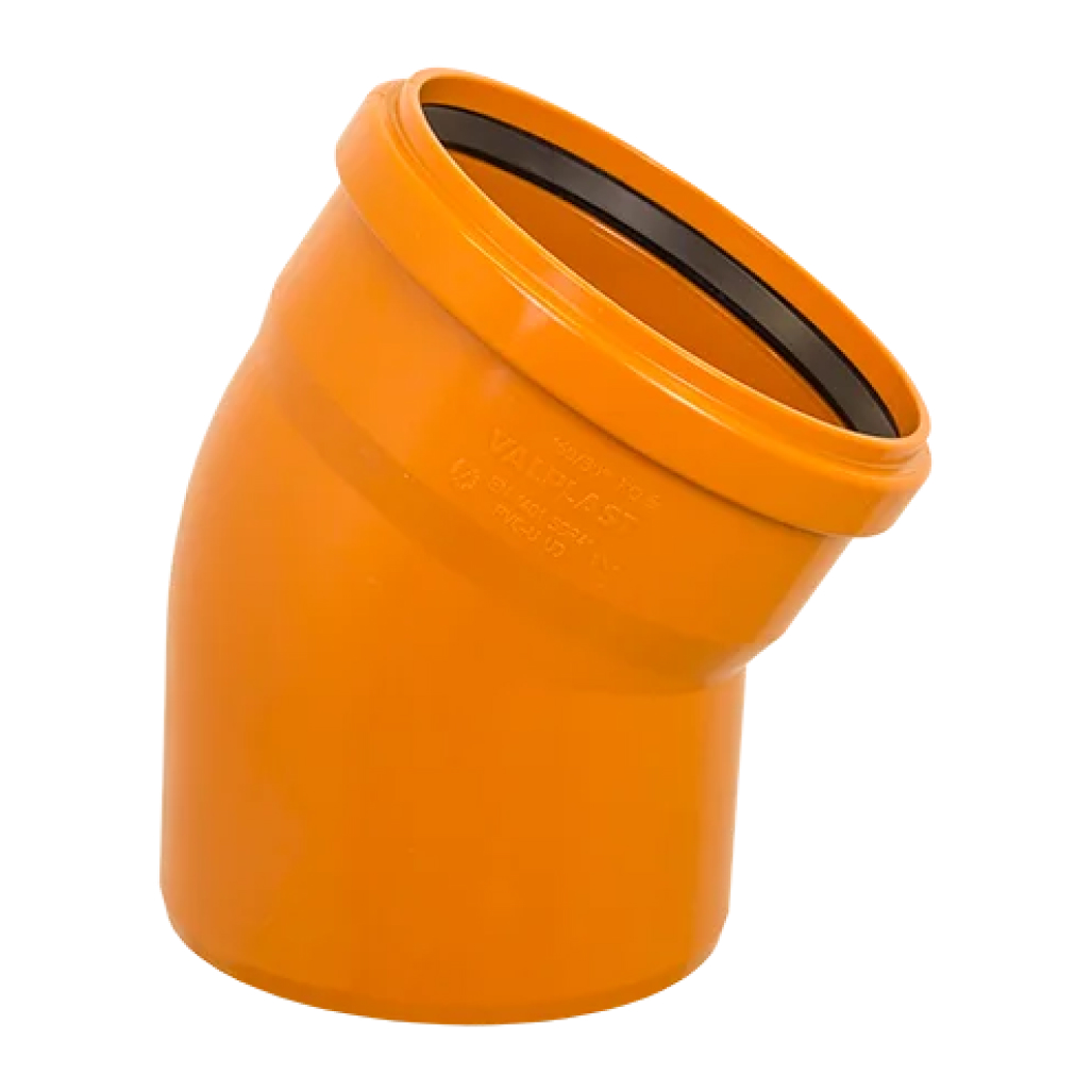 Коліно ПВХ 110/160/200/250/315