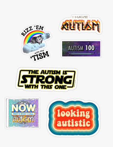 Unapologetically Autistic - Sticker Pack