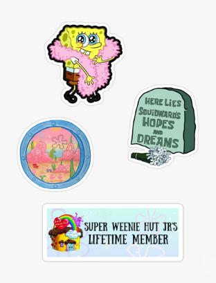 SponegBob - Sticker Pack