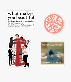 One Direction - Sticker Pack