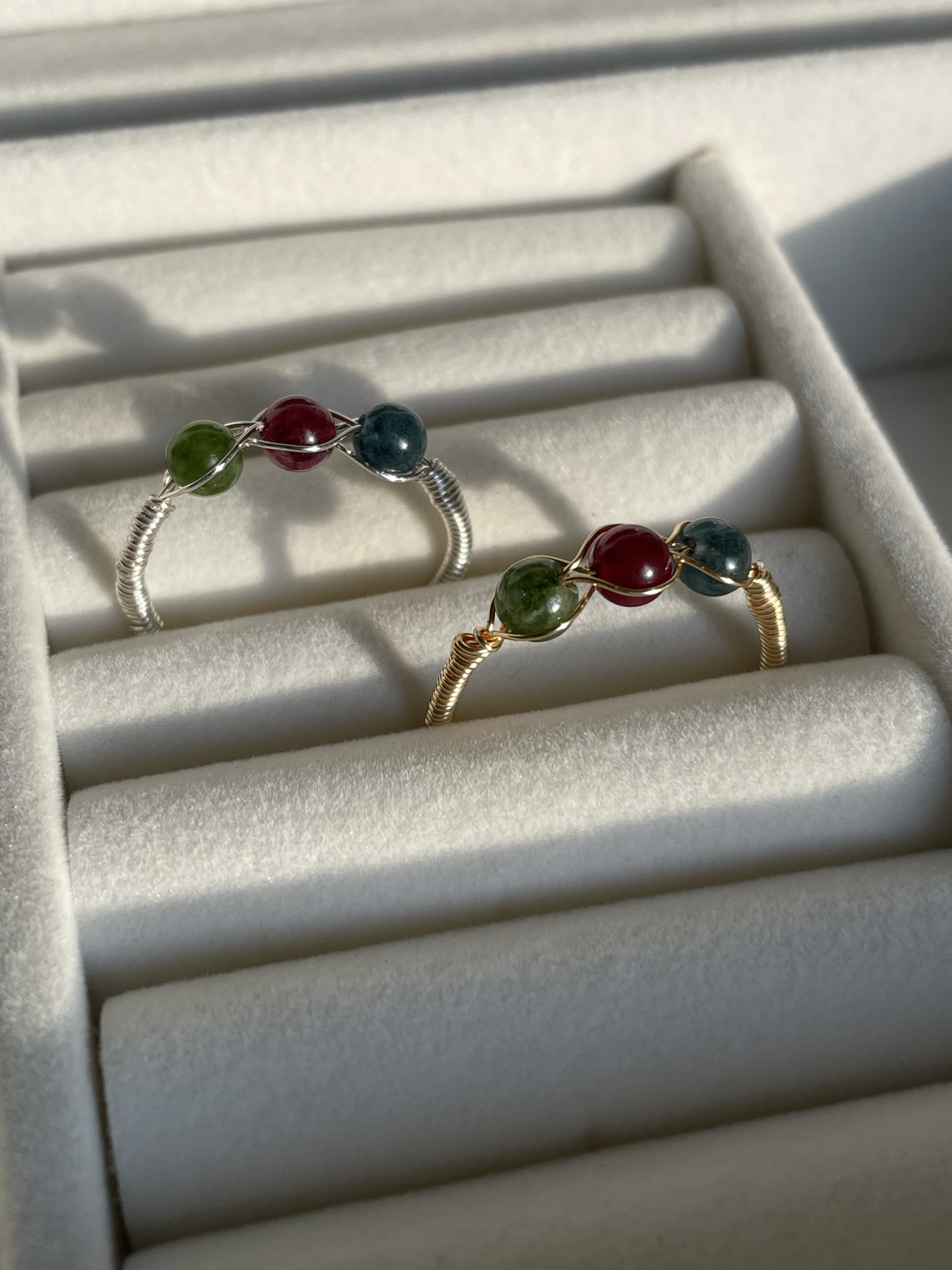 Tri-Bead Ring