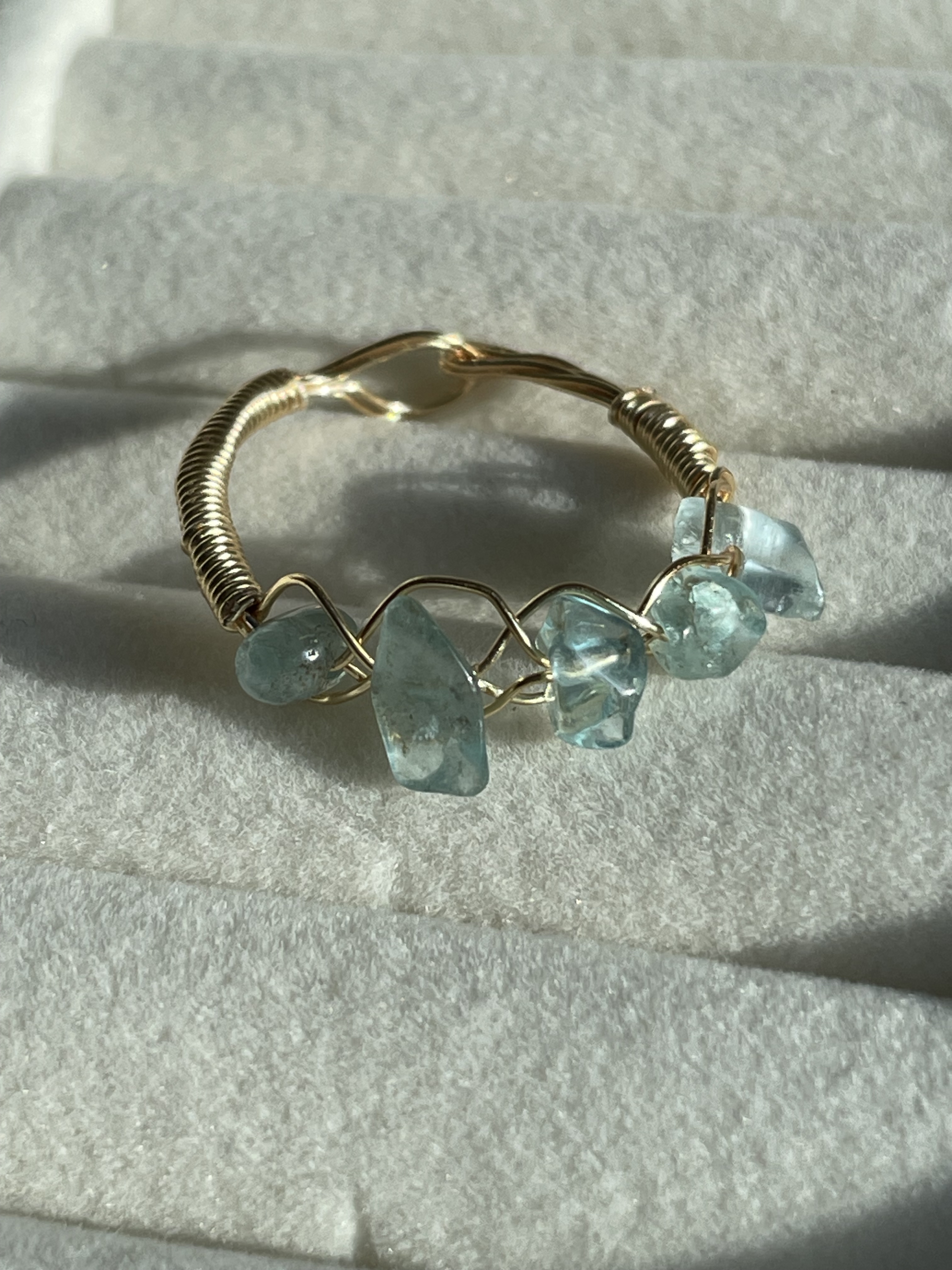 Crystal Braided Ring