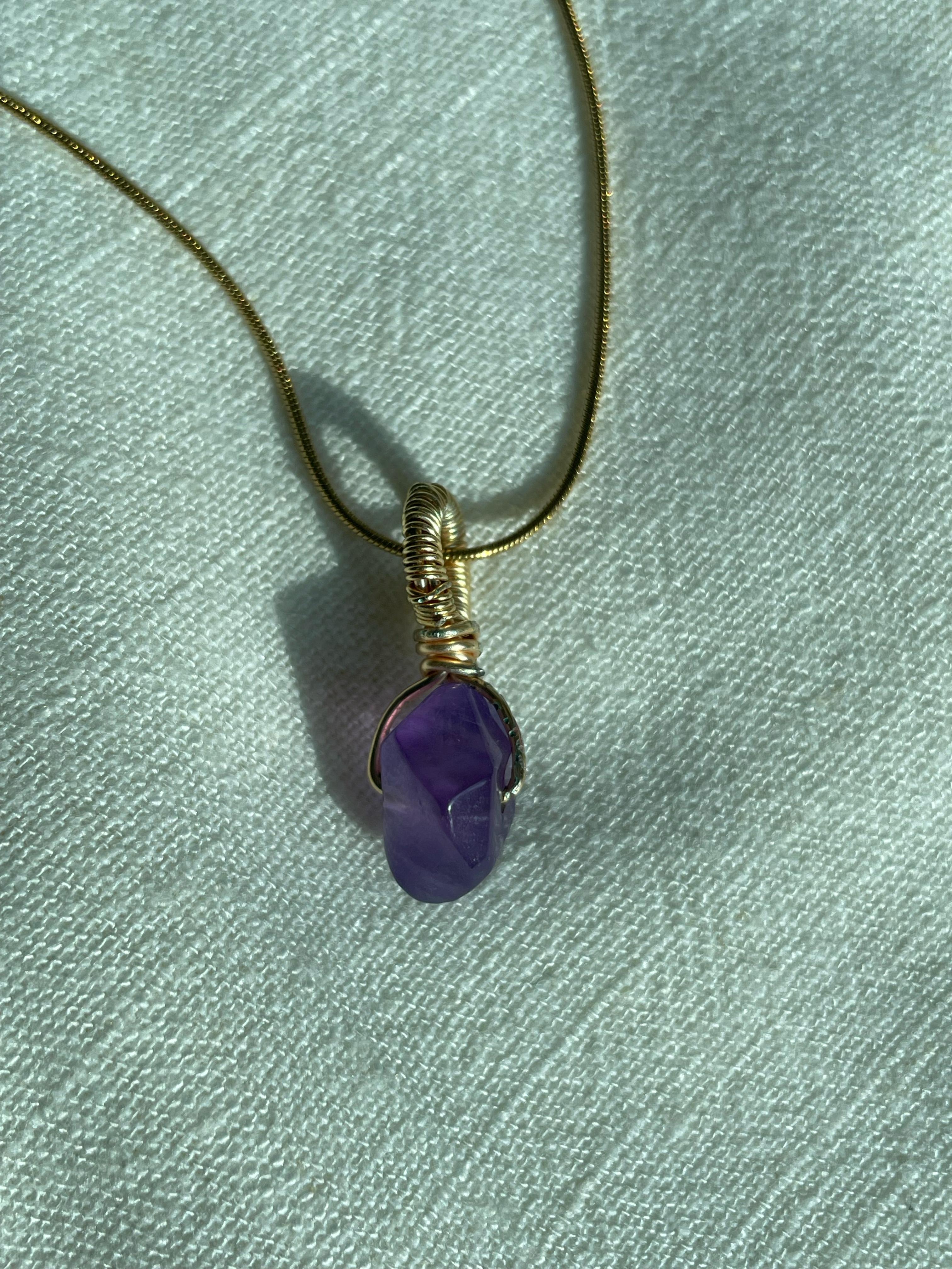 Amethyst Vara Pendant