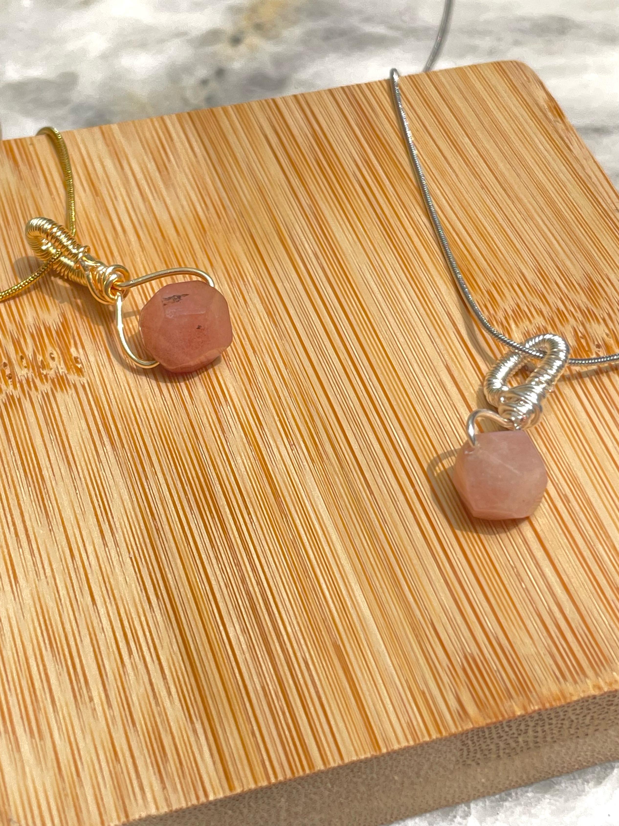Morganite Vara Pendant