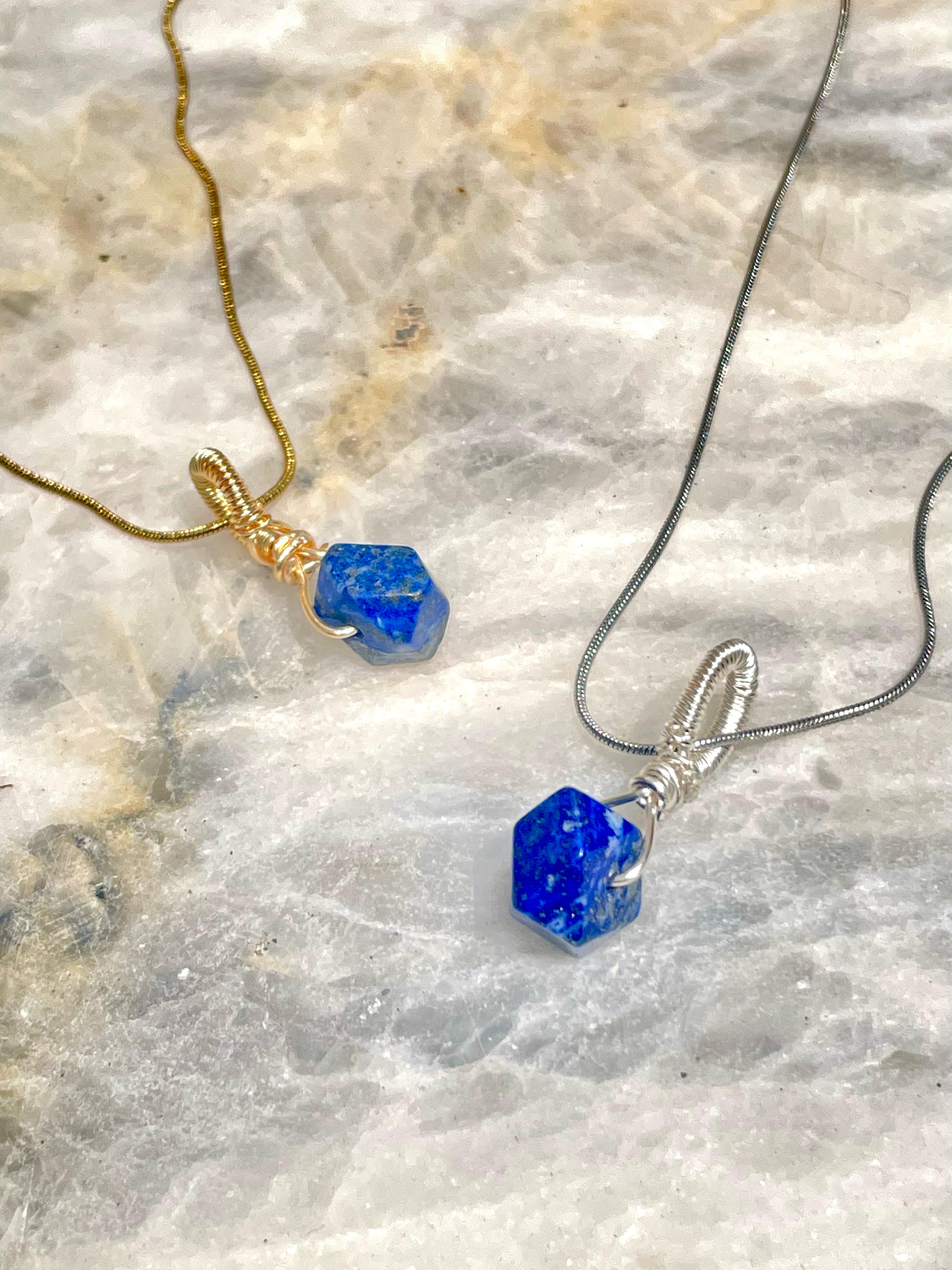 Lapis Lazuli Vara Pendant