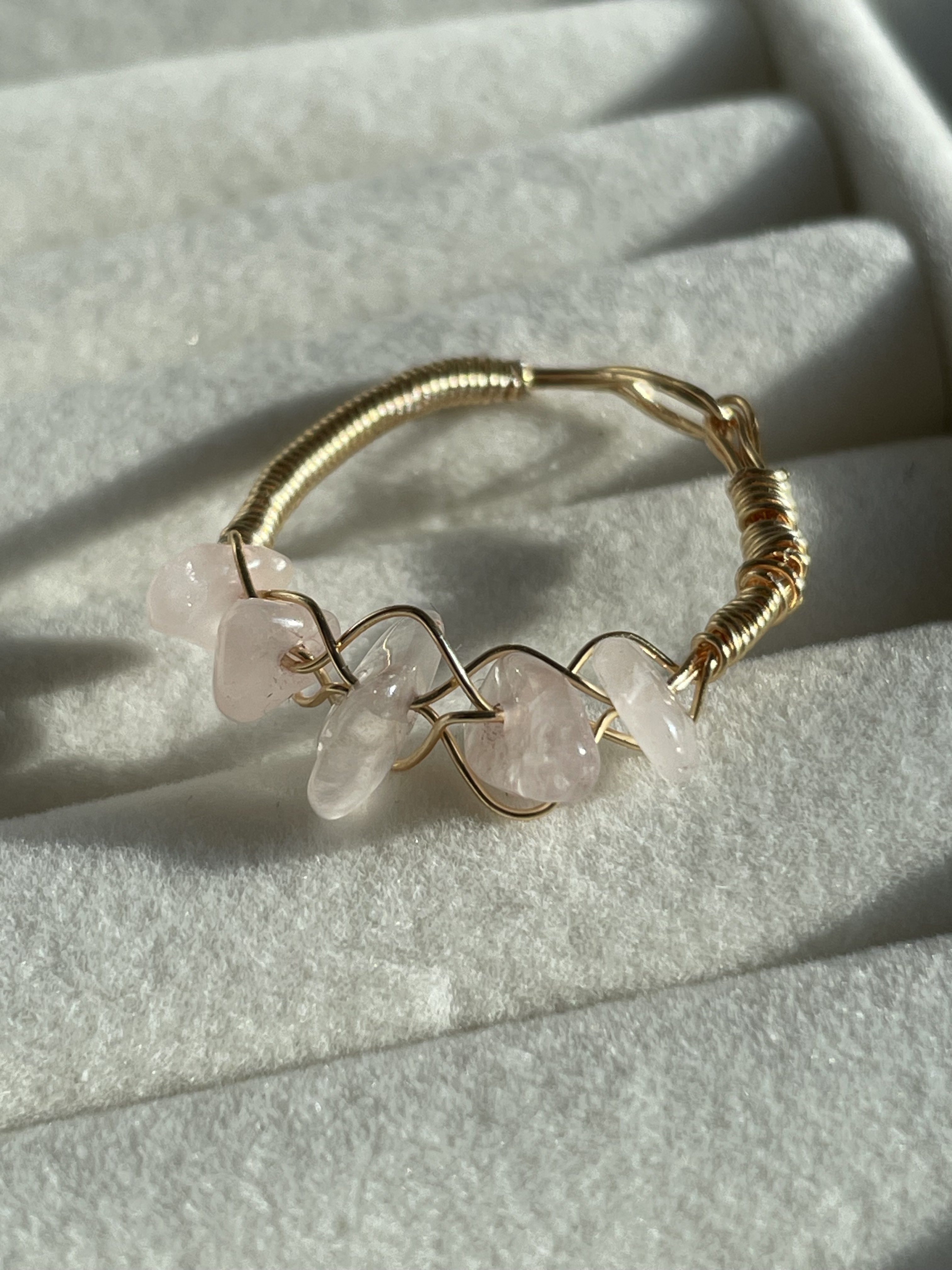 Crystal Braided Ring