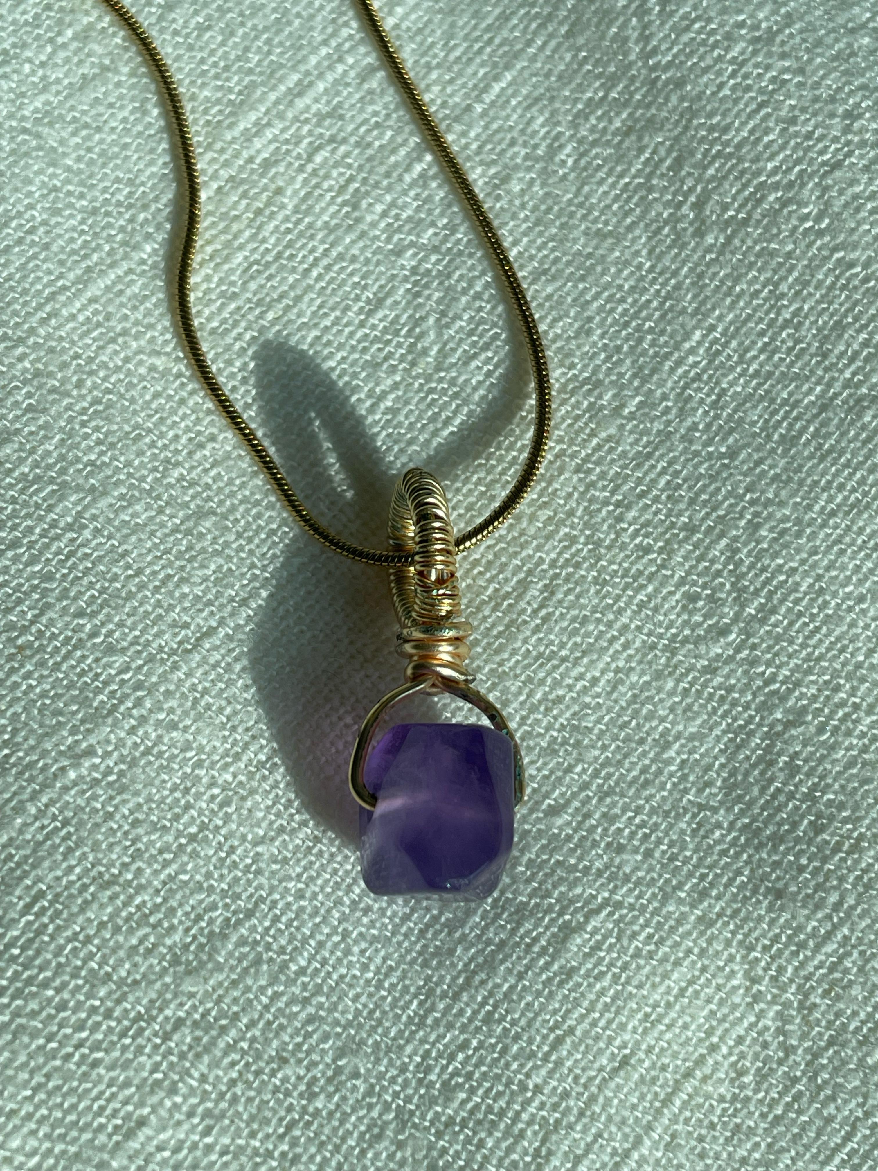 Amethyst Vara Pendant