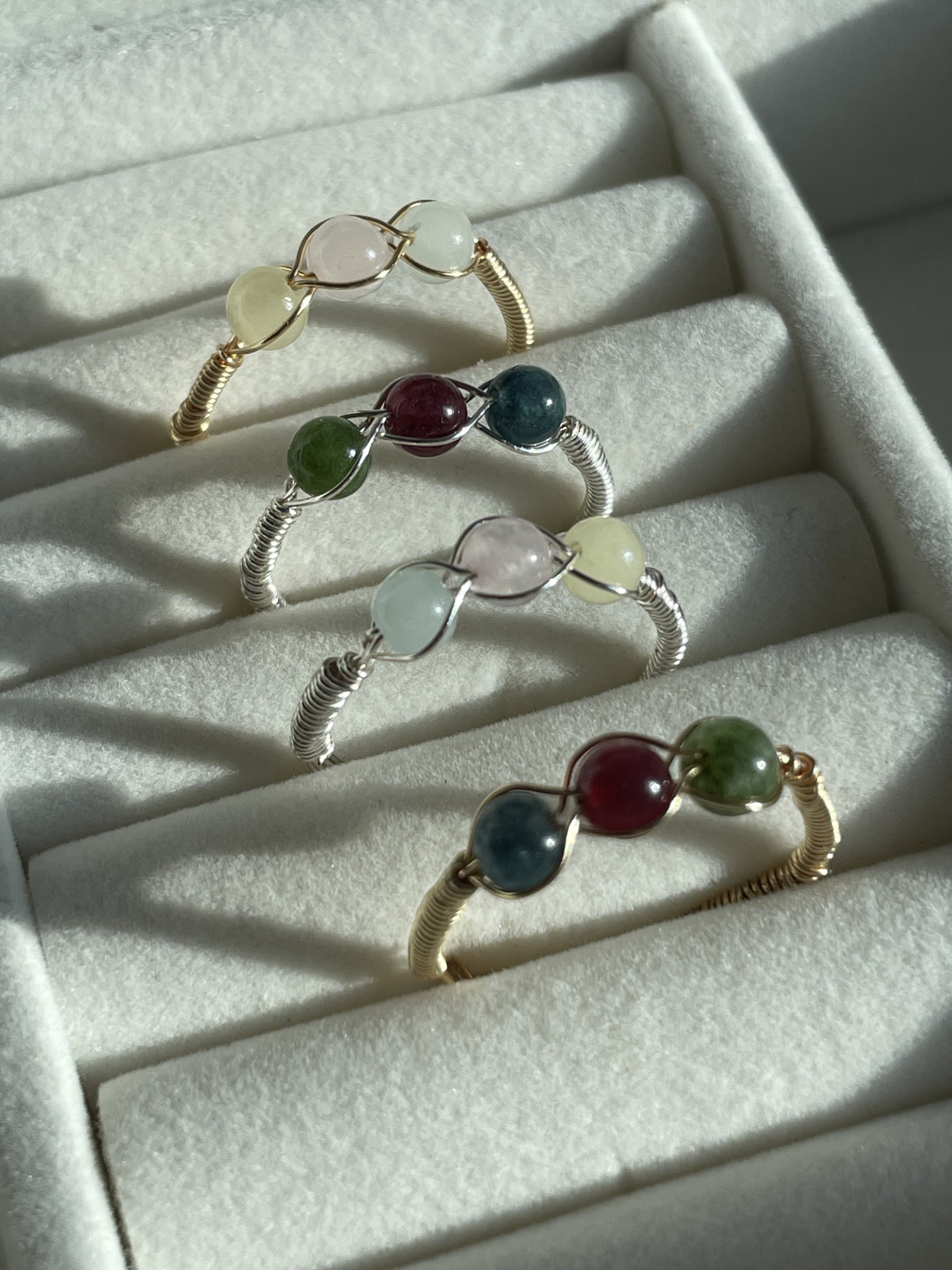 Tri-Bead Ring