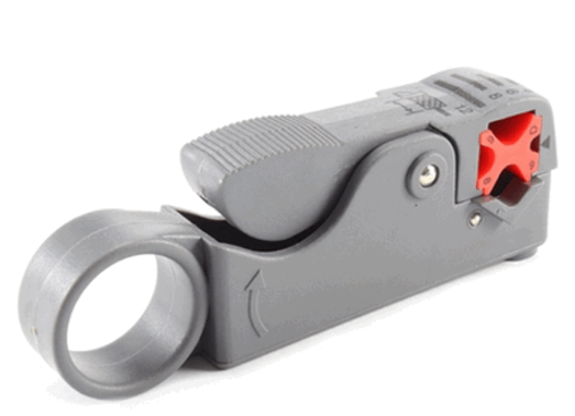 Alicate Decapador Descascador Cabo Coaxial Rg6 Rg58