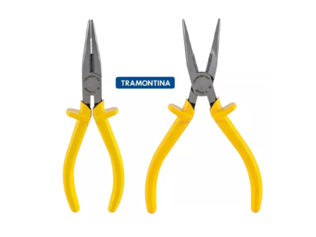 Alicate Bico Meia Cana 6 Pol Isolado 1000v Tramontina