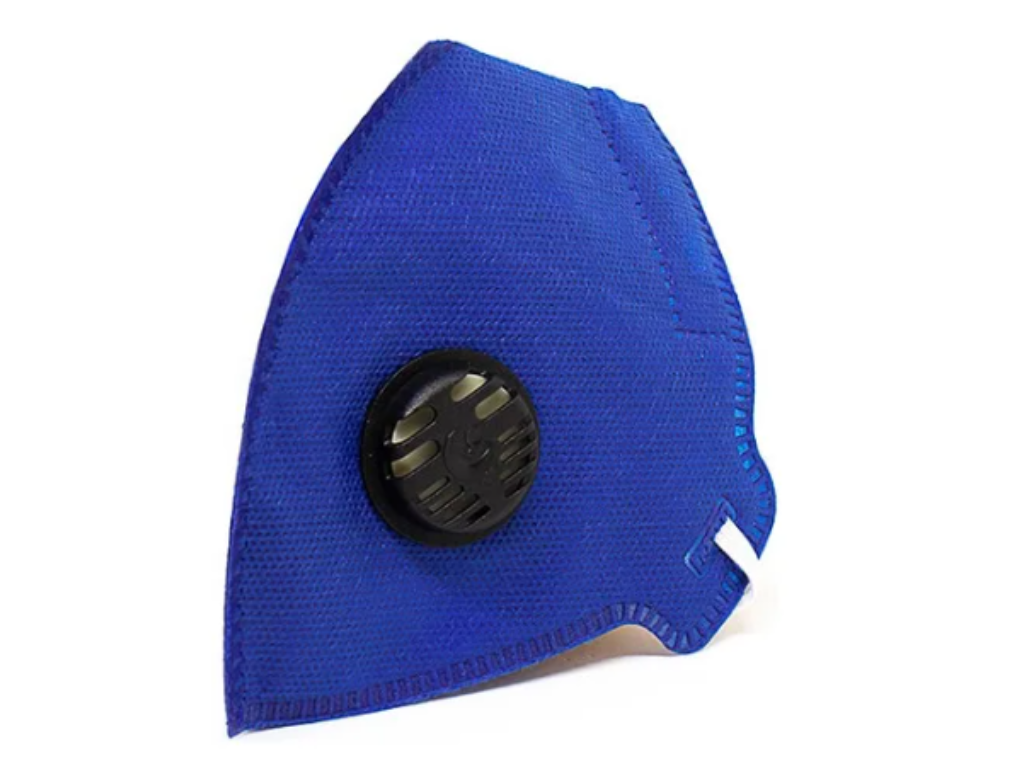 Máscara Respirador Válvula Azul