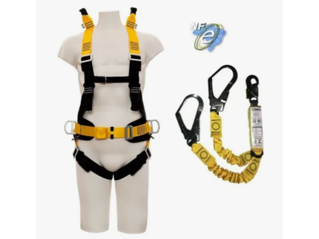 Cinto Segurança Paraquedista 5 Argolas