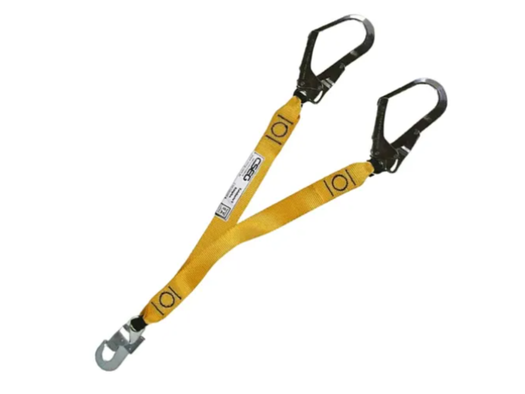 Talabarte Restrição Duplo Y Fita 90cm 2 Mosq. 55 E 1 - 17mm