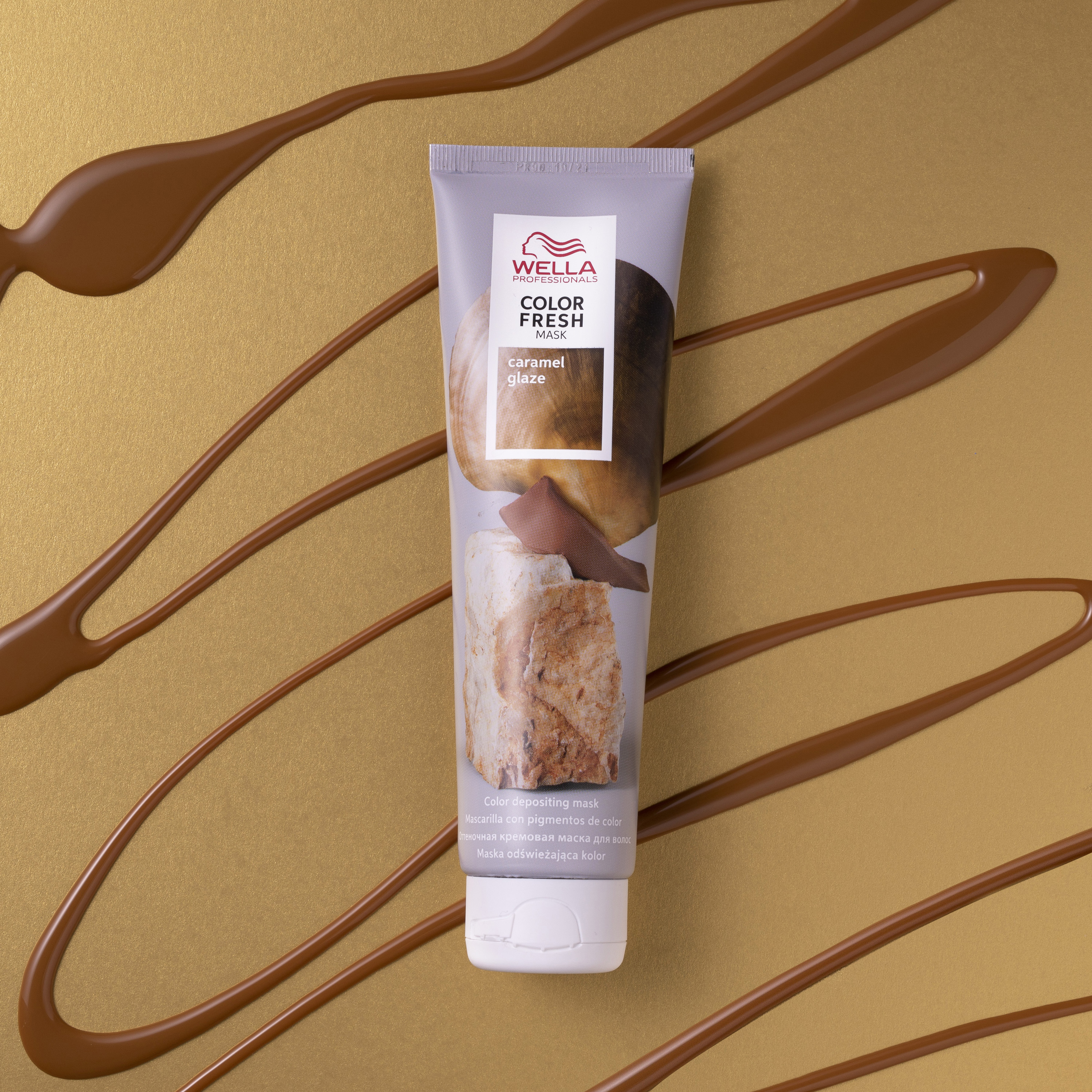 Wella Color Fresh Mask – Caramel Glaze