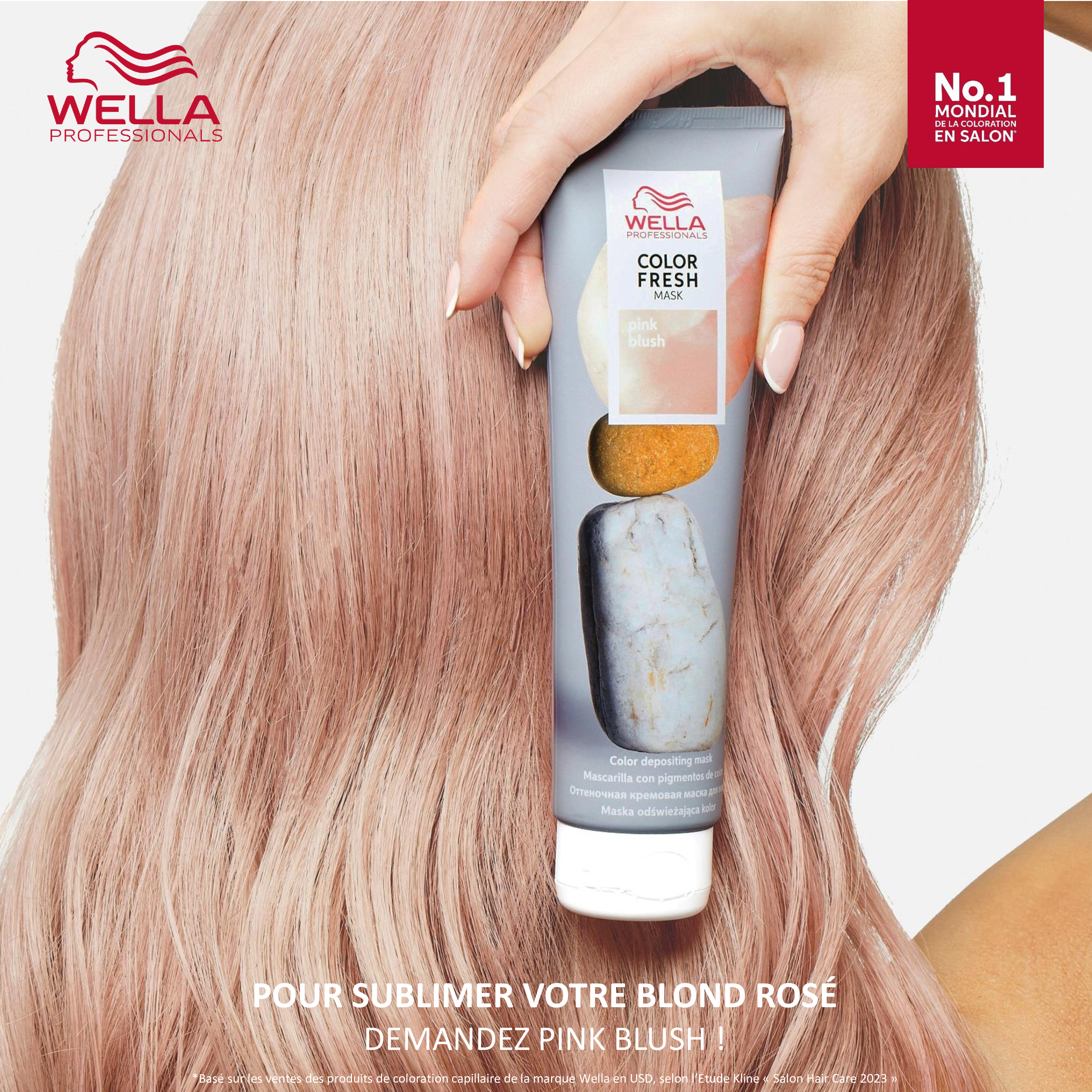 Wella Color Fresh Mask – Pink Blush