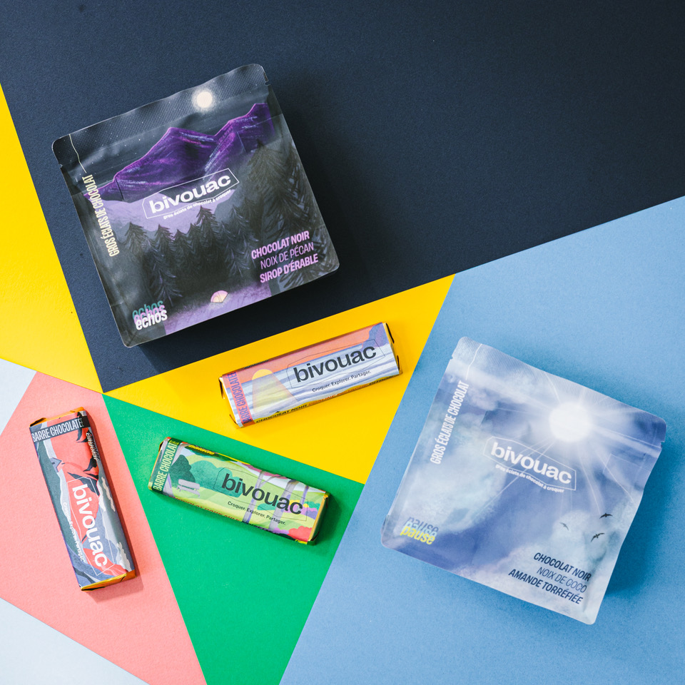 Le pack Bivouac - Chocolats et T-shirt!
