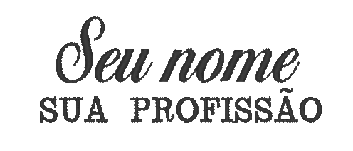 Bordado (Nome + Área)