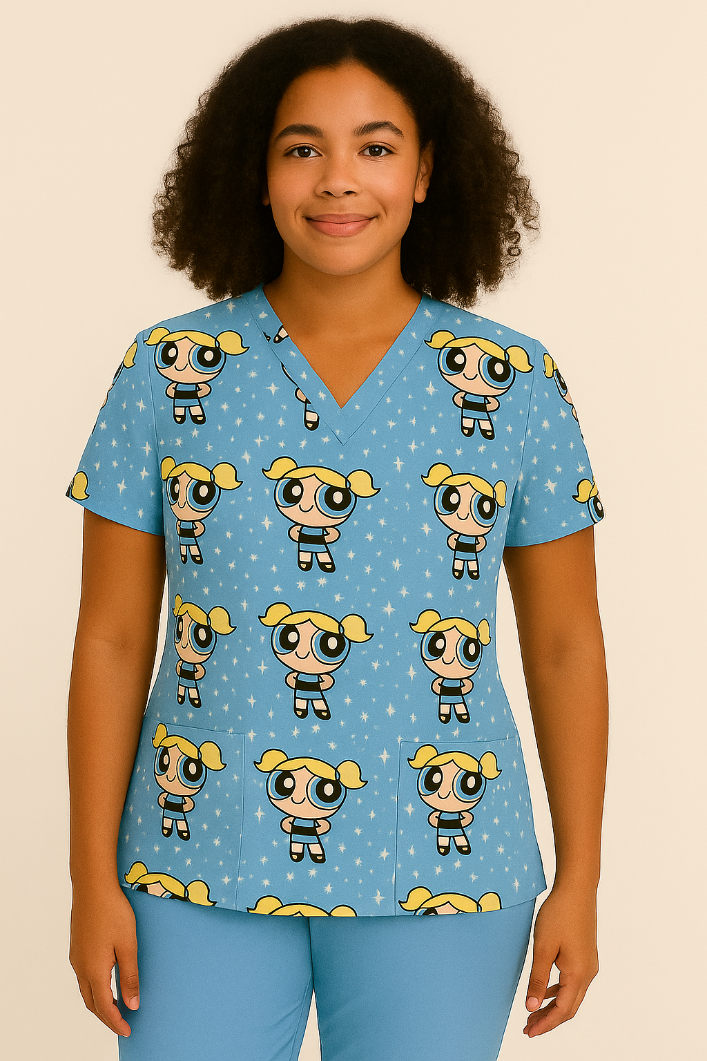 Pijama Cirúrgico PowerPuff Girls