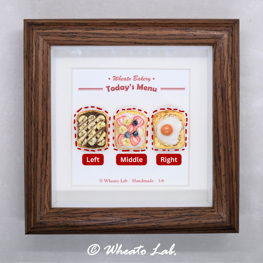 mini Toast in Frame