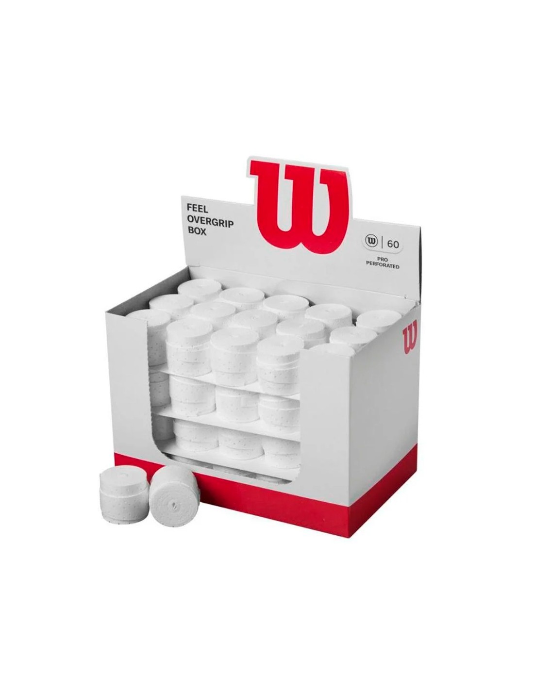 Pack de 60 Overgrips Wilson Pro Perforés - Padel Sénégal