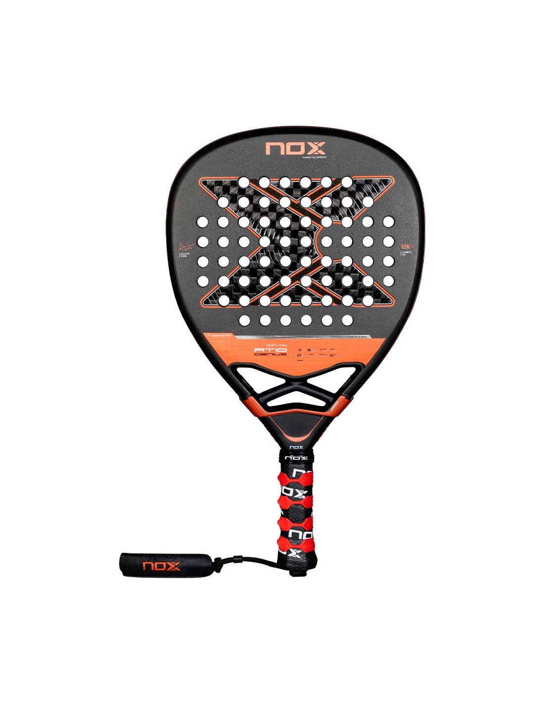 Raquette Nox AT10 Genius Attack 12K - Padel Sénégal