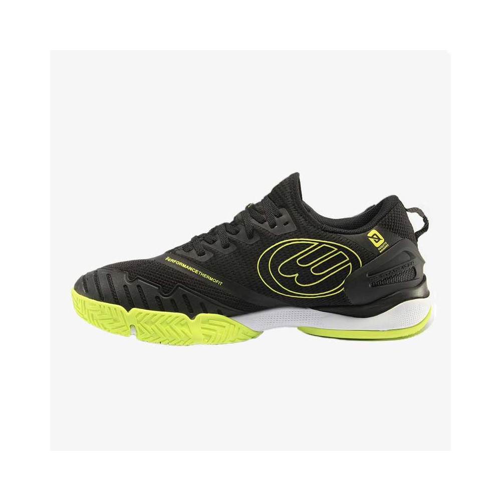 Chaussures Bullpadel Hack Hybrid Fly Black 22 - Padel Sénégal