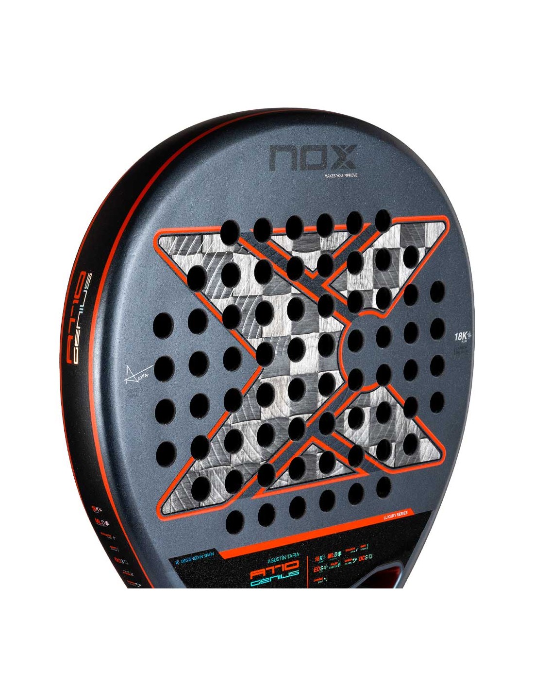 Raquette Nox AT10 Genius 18K 25 - Padel Sénégal