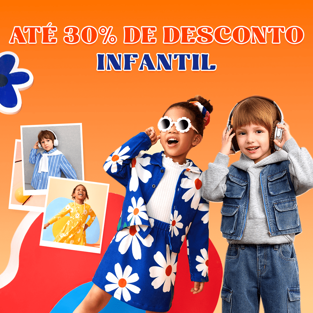 Moda Infantil | Até 50% de desconto