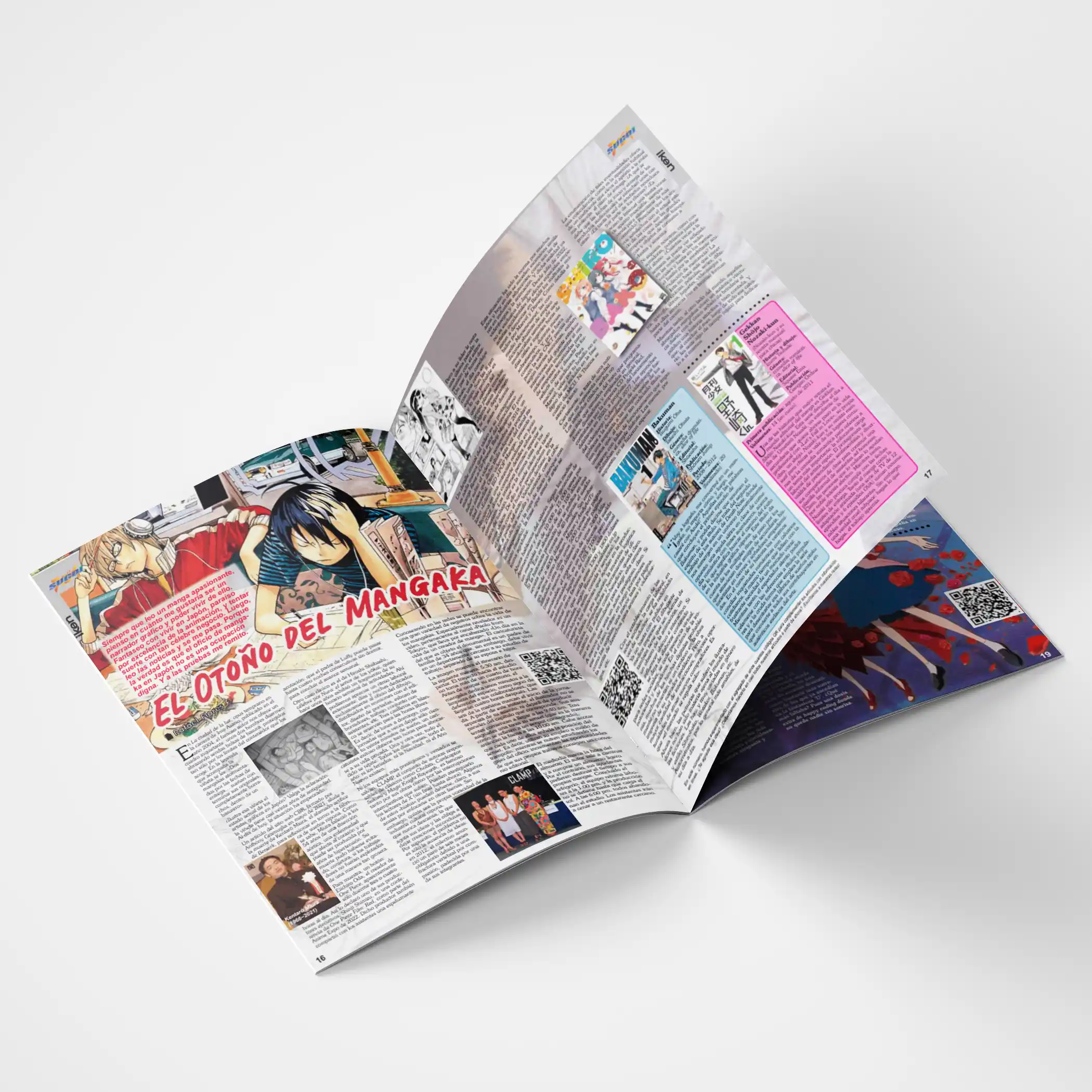 Revista impresa Sugoi 33 + Mangakán 21