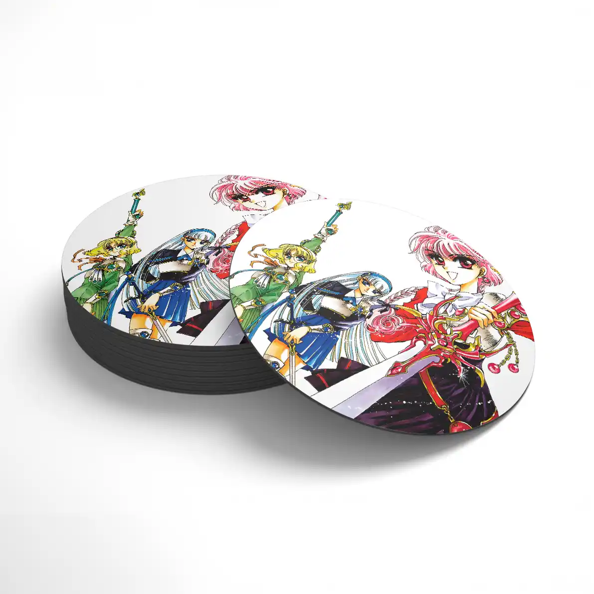 Posavasos Rayearth Fuu, Umi y Hikaru