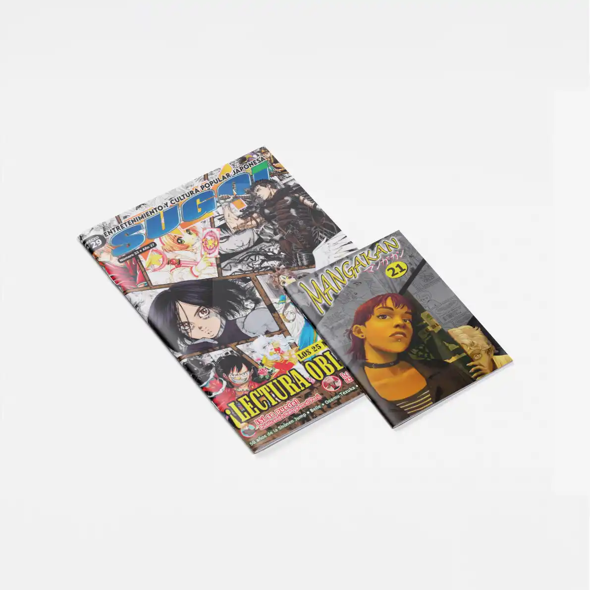 Revista impresa Sugoi 33 + Mangakán 21