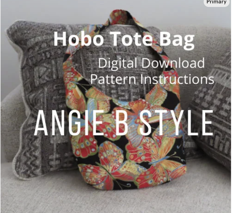 Instant Download: Hobo Bag Pattern A2121 (Digital Download)