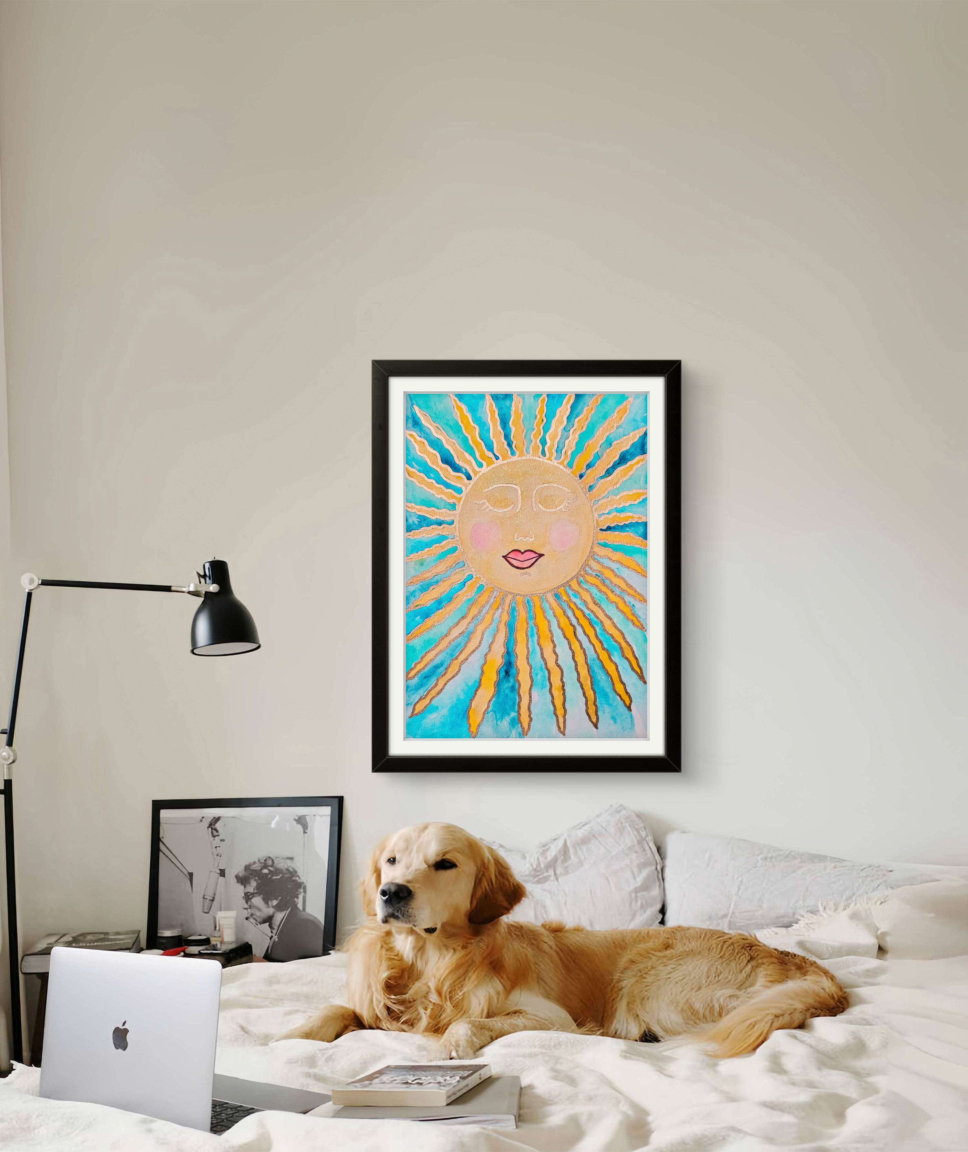 Sunny Watercolor Art Print