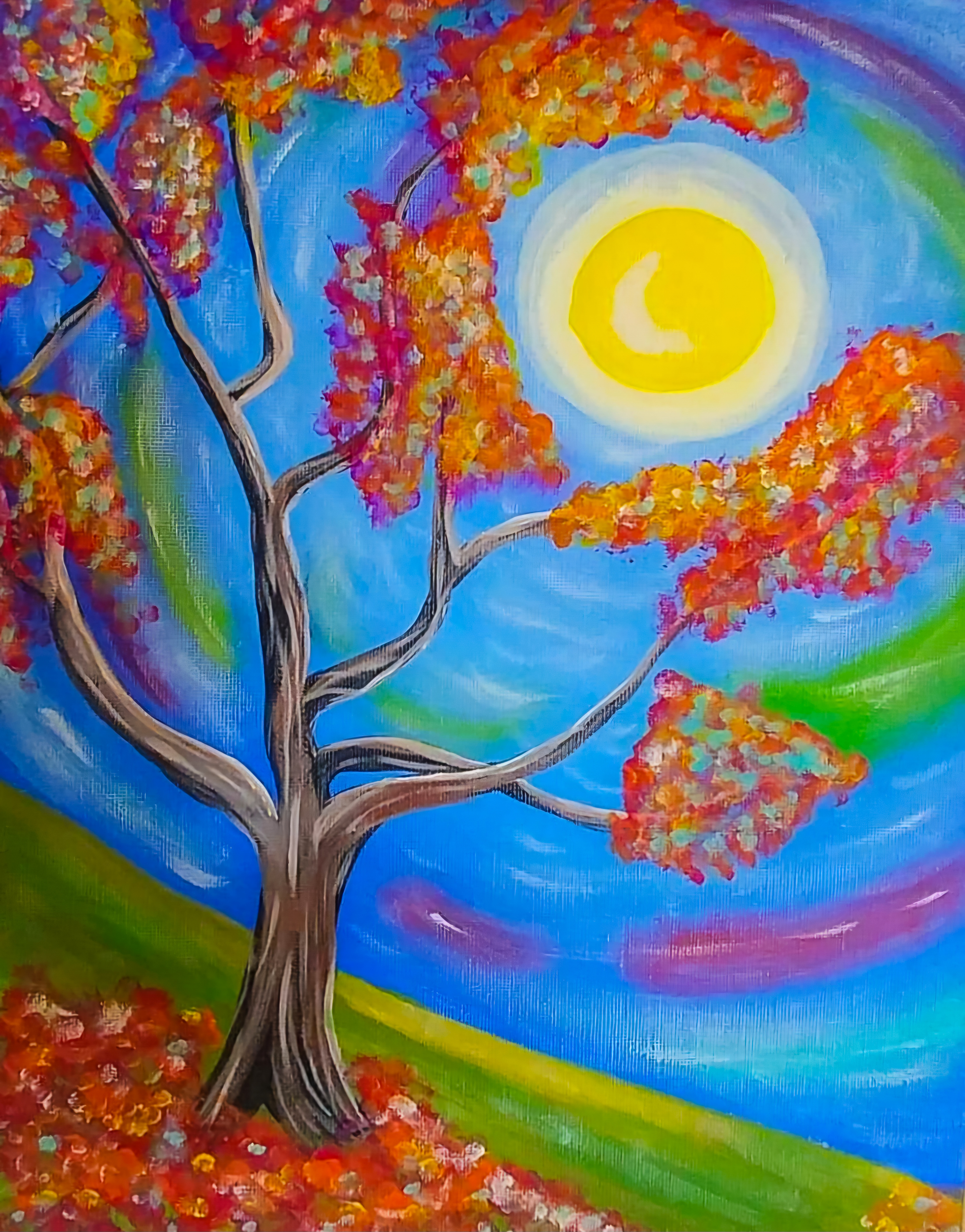 Autumn Sky Art Print
