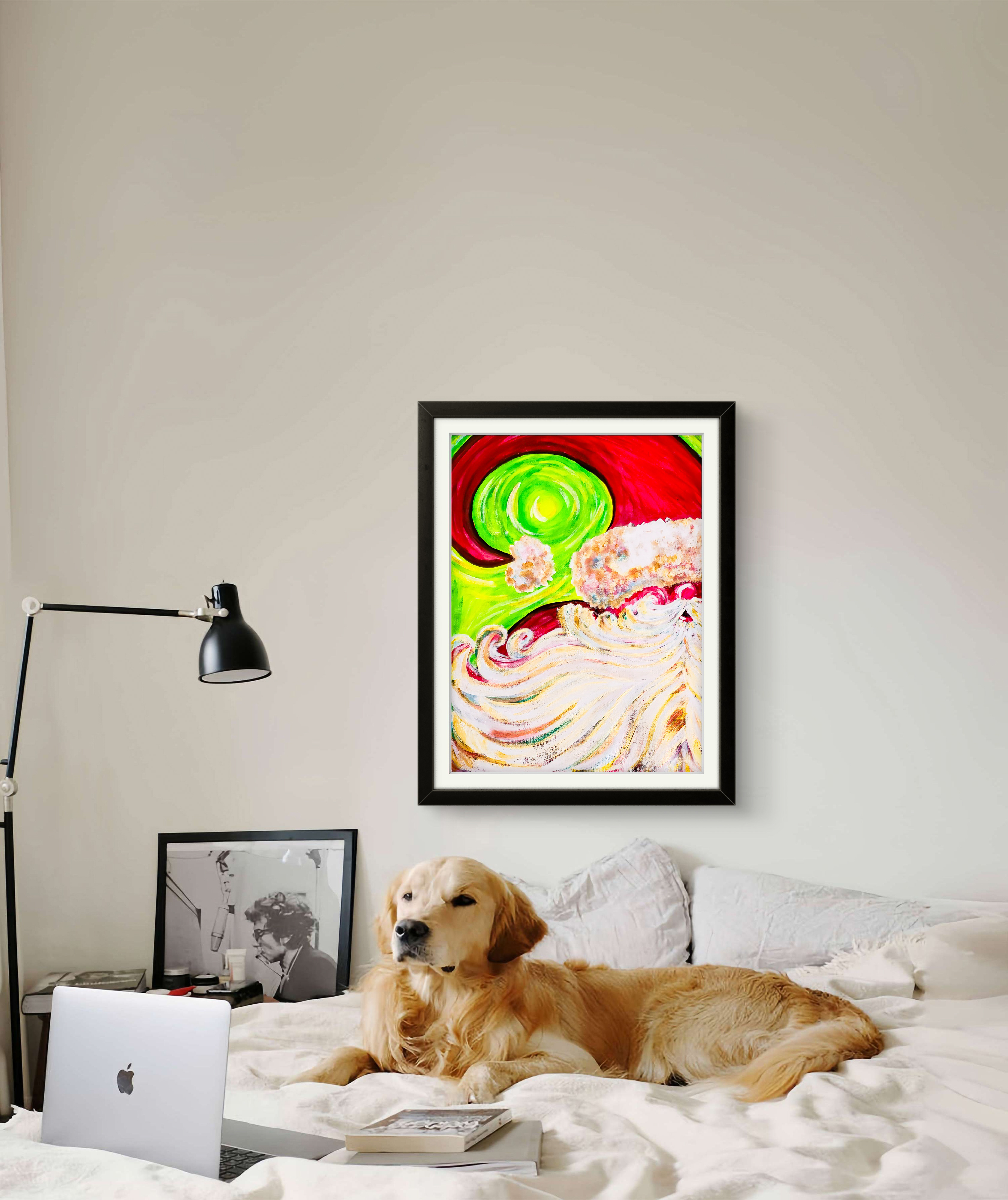 A Jolly Old Elf Art Print