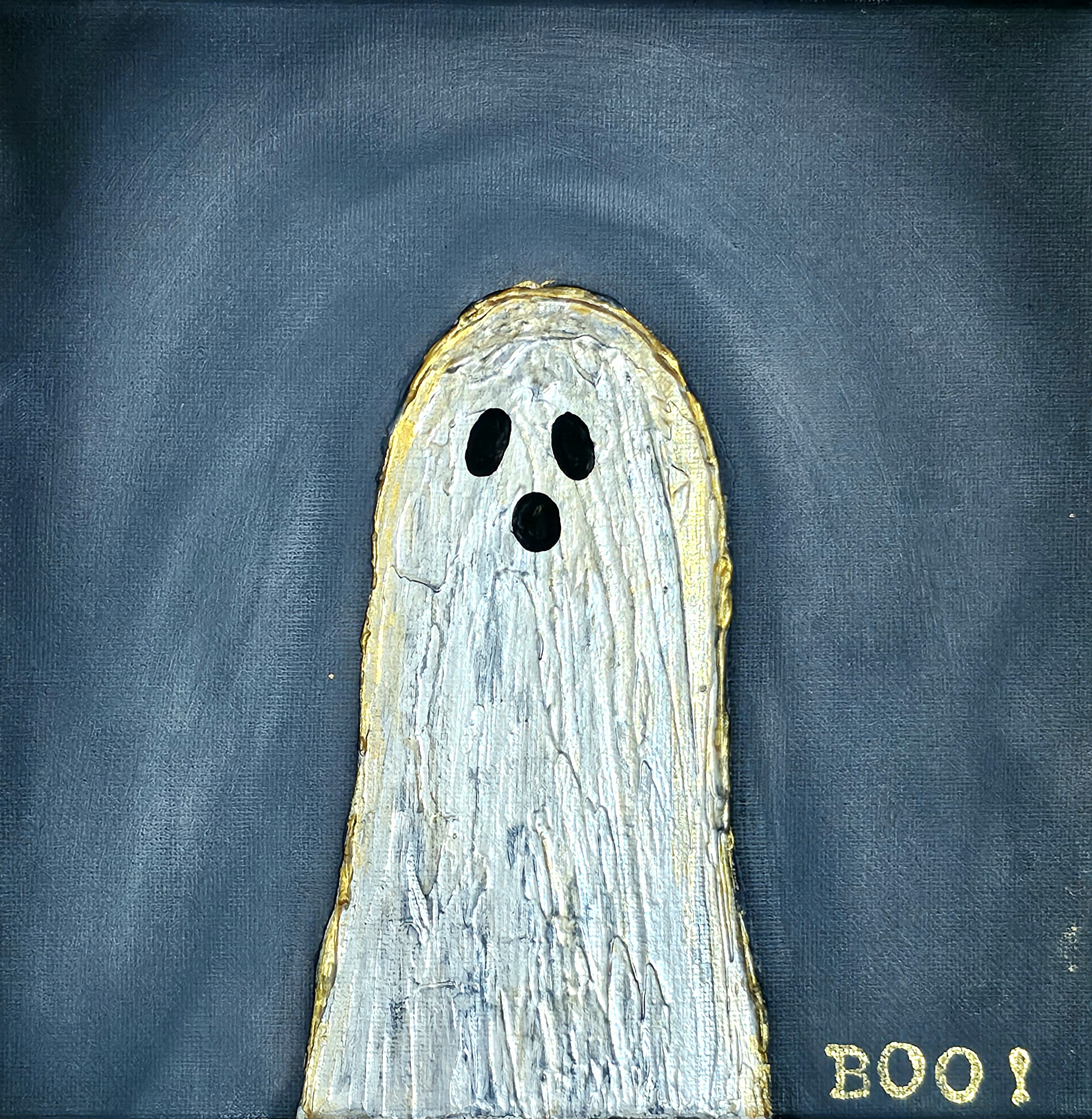 Boo! Ghost Art Print
