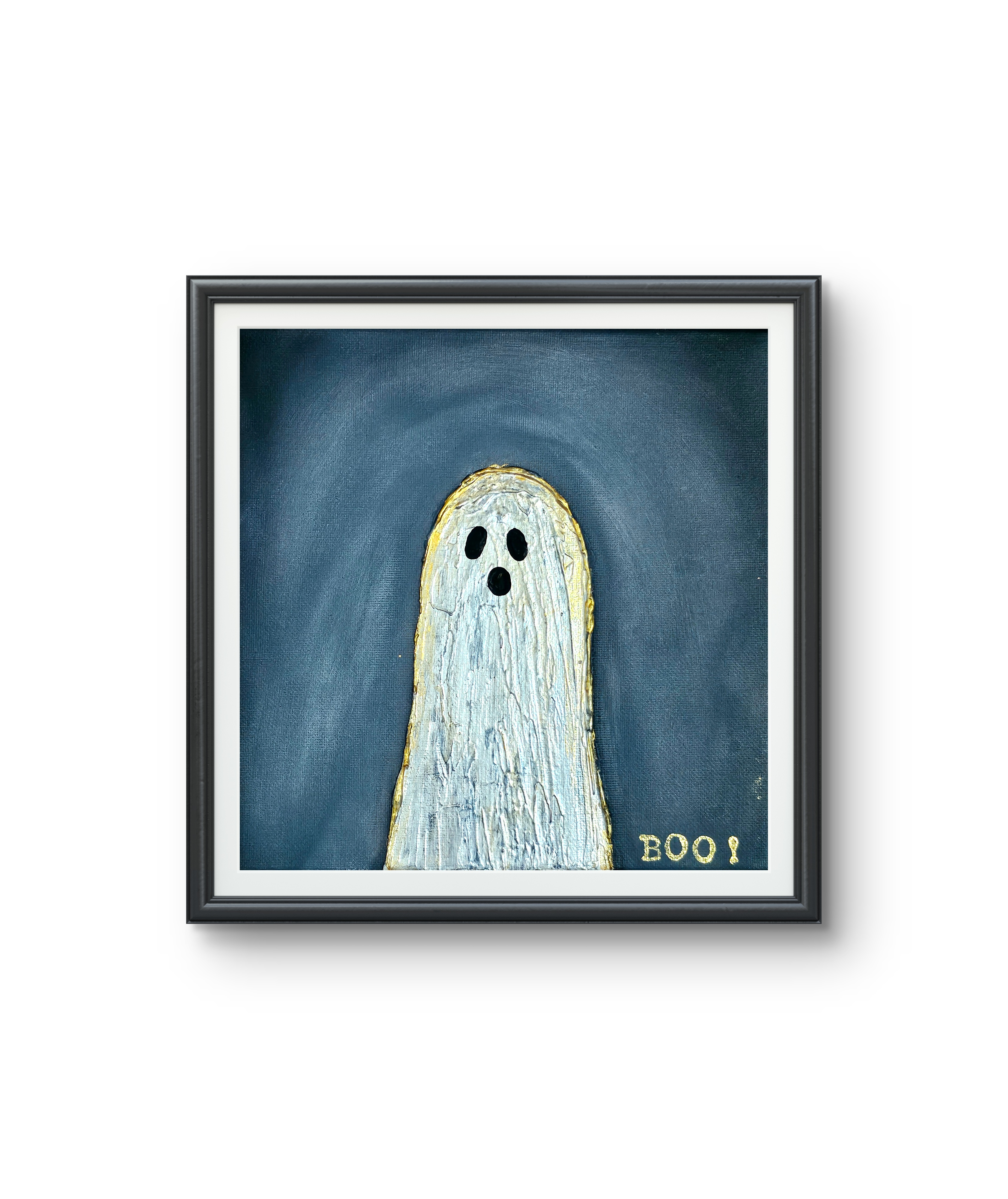 Boo! Ghost Art Print