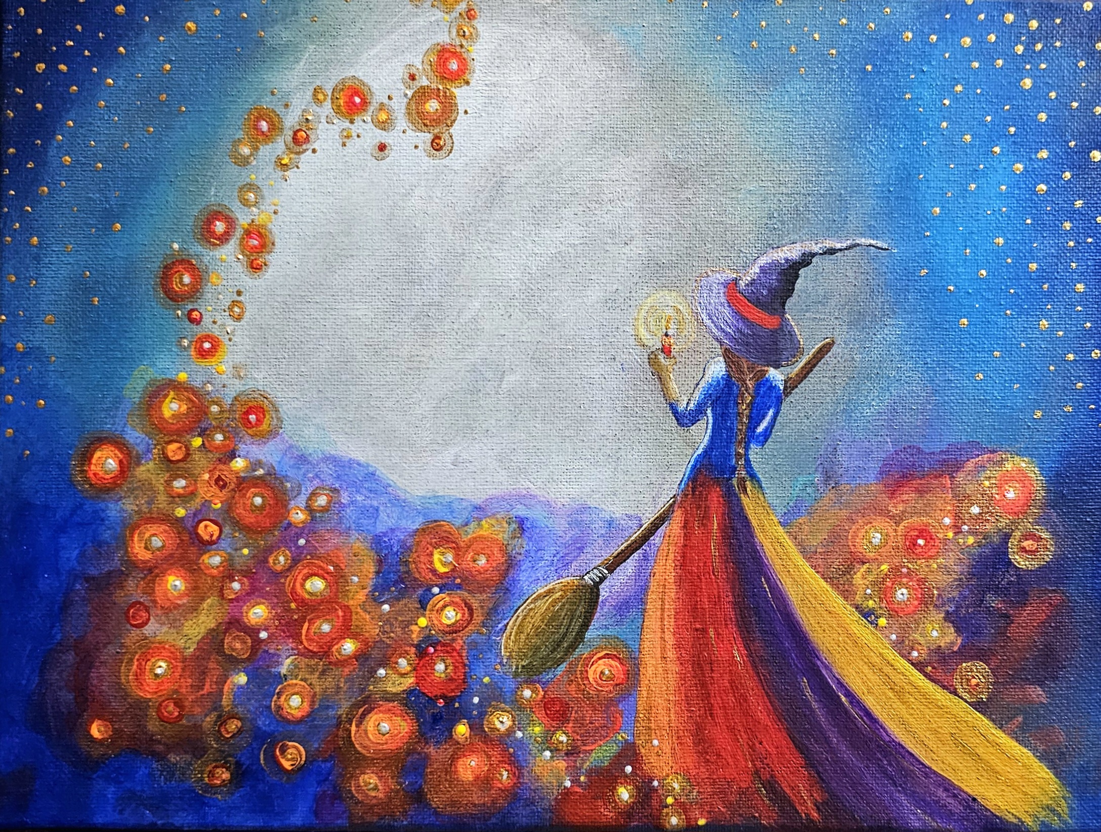 The Witch of Whimsy Art Print