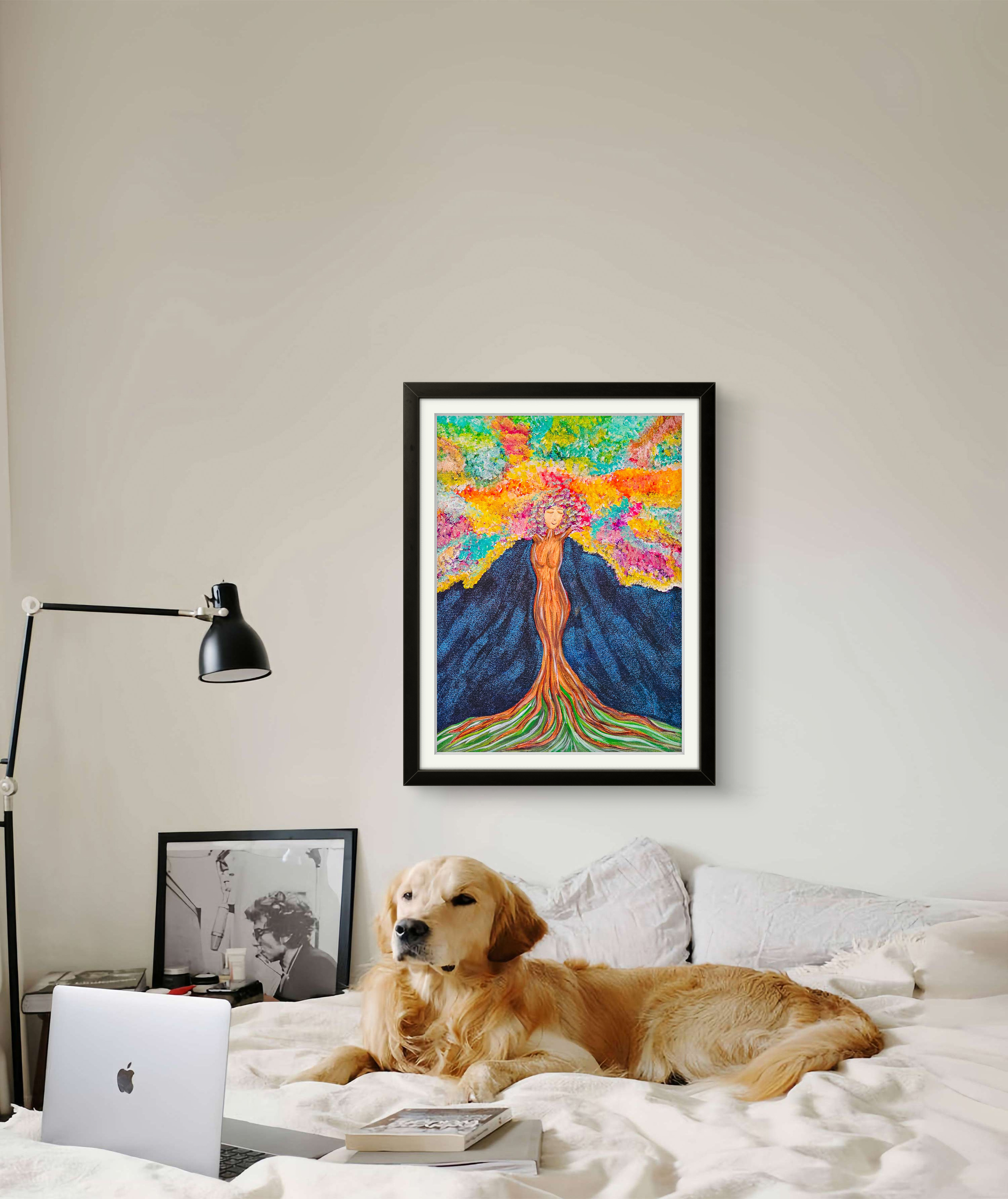 Tree Goddess Art Print