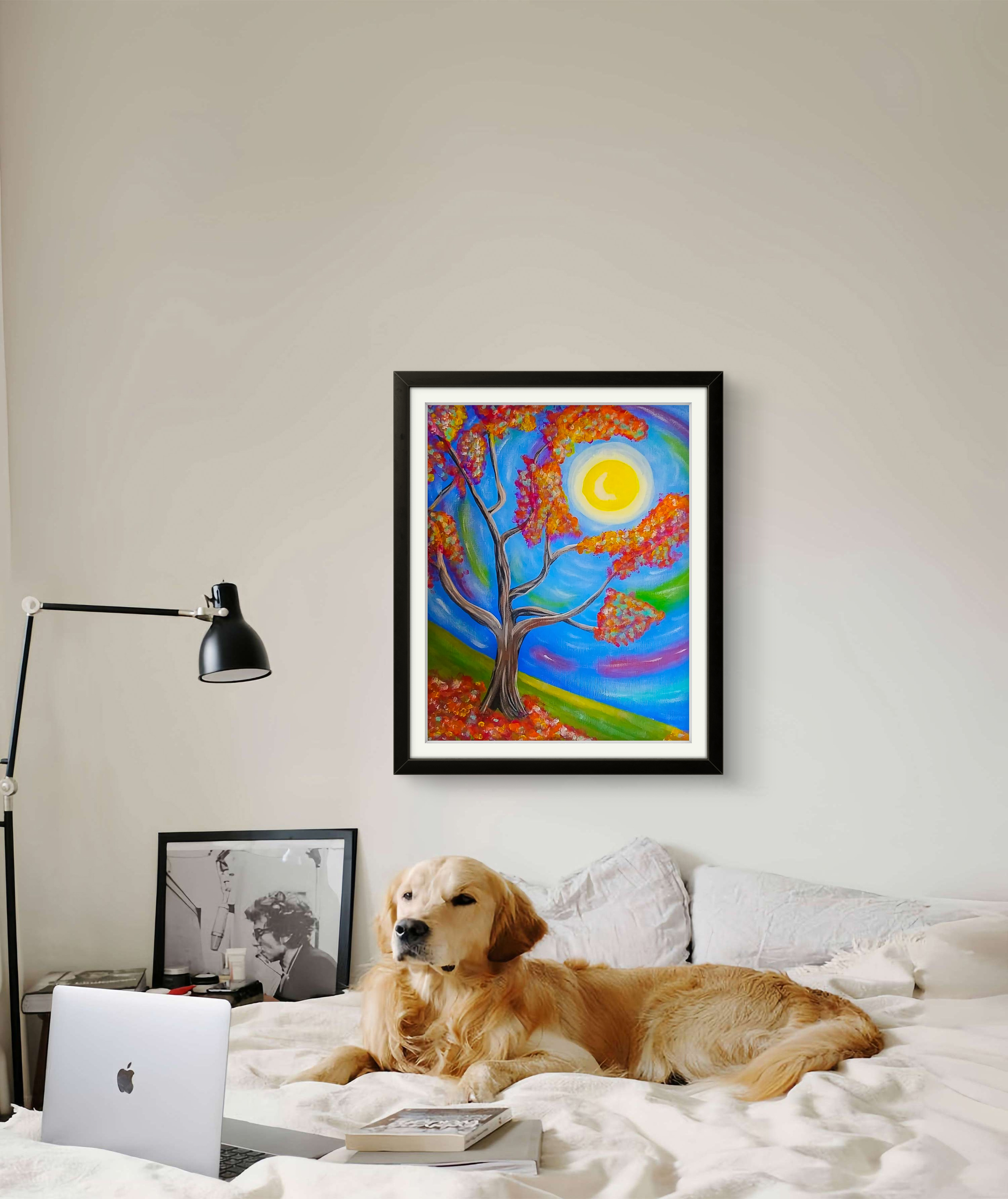 Autumn Sky Art Print