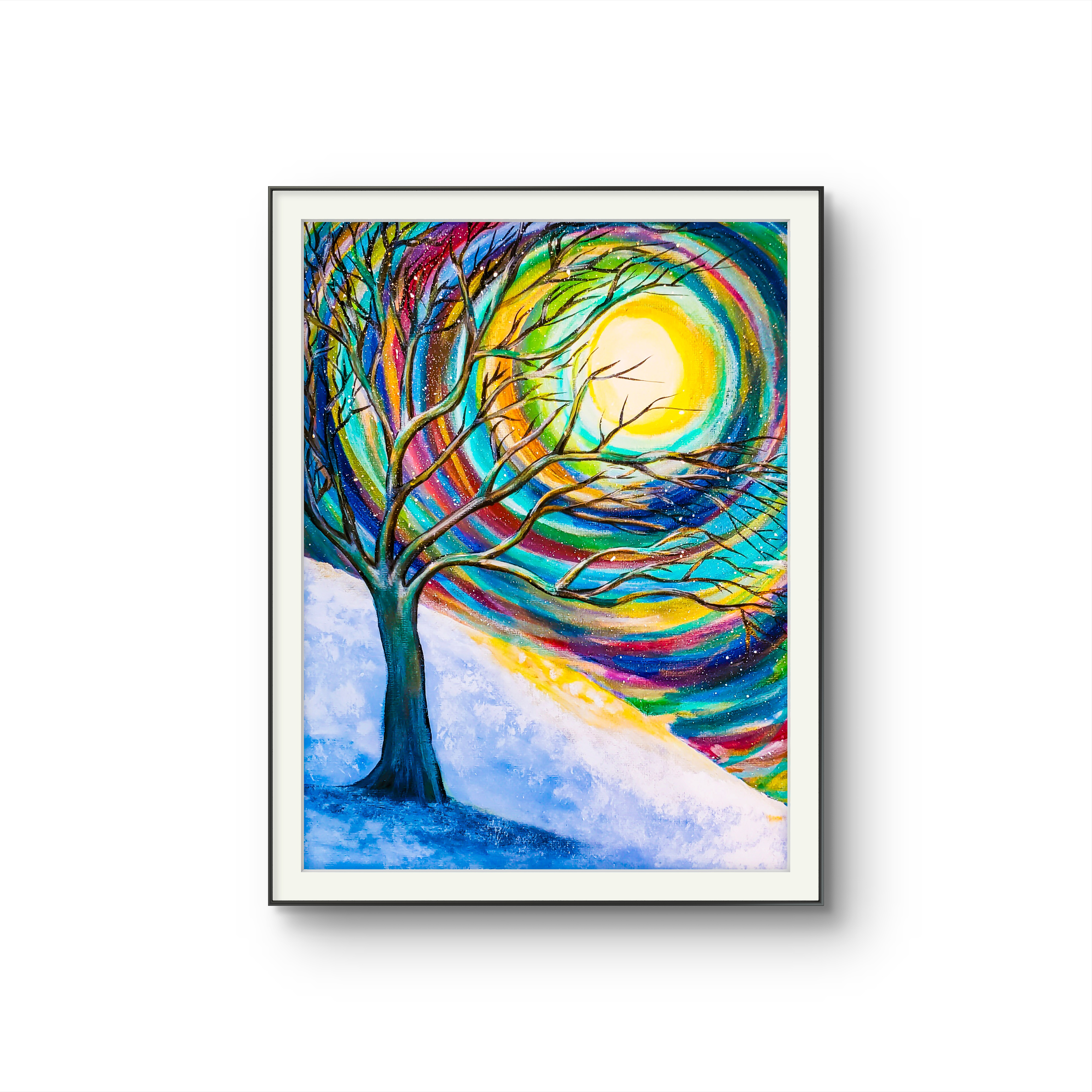 Winter Solstice Sunset Fine Art Print