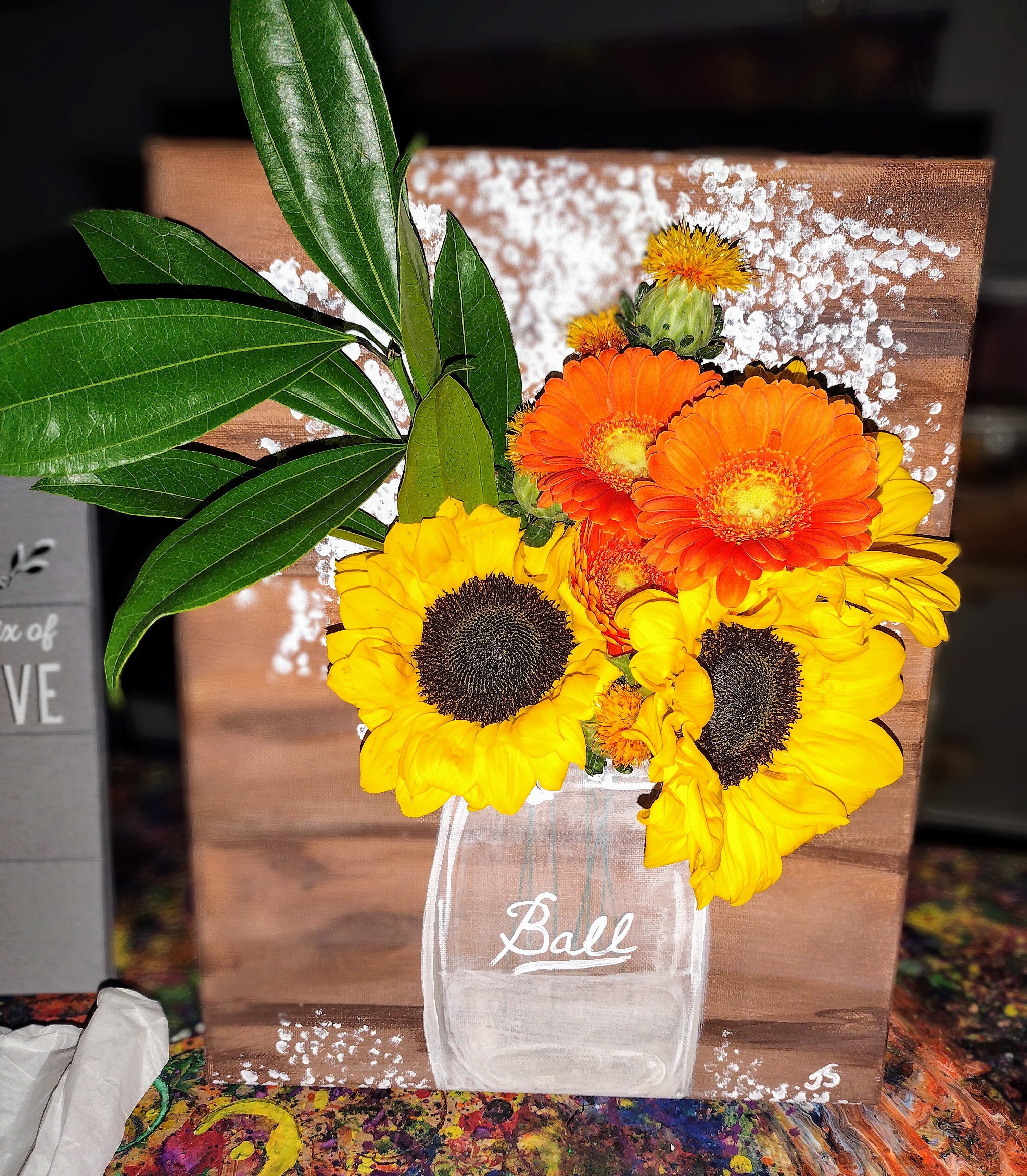 Floral Canvas Experience