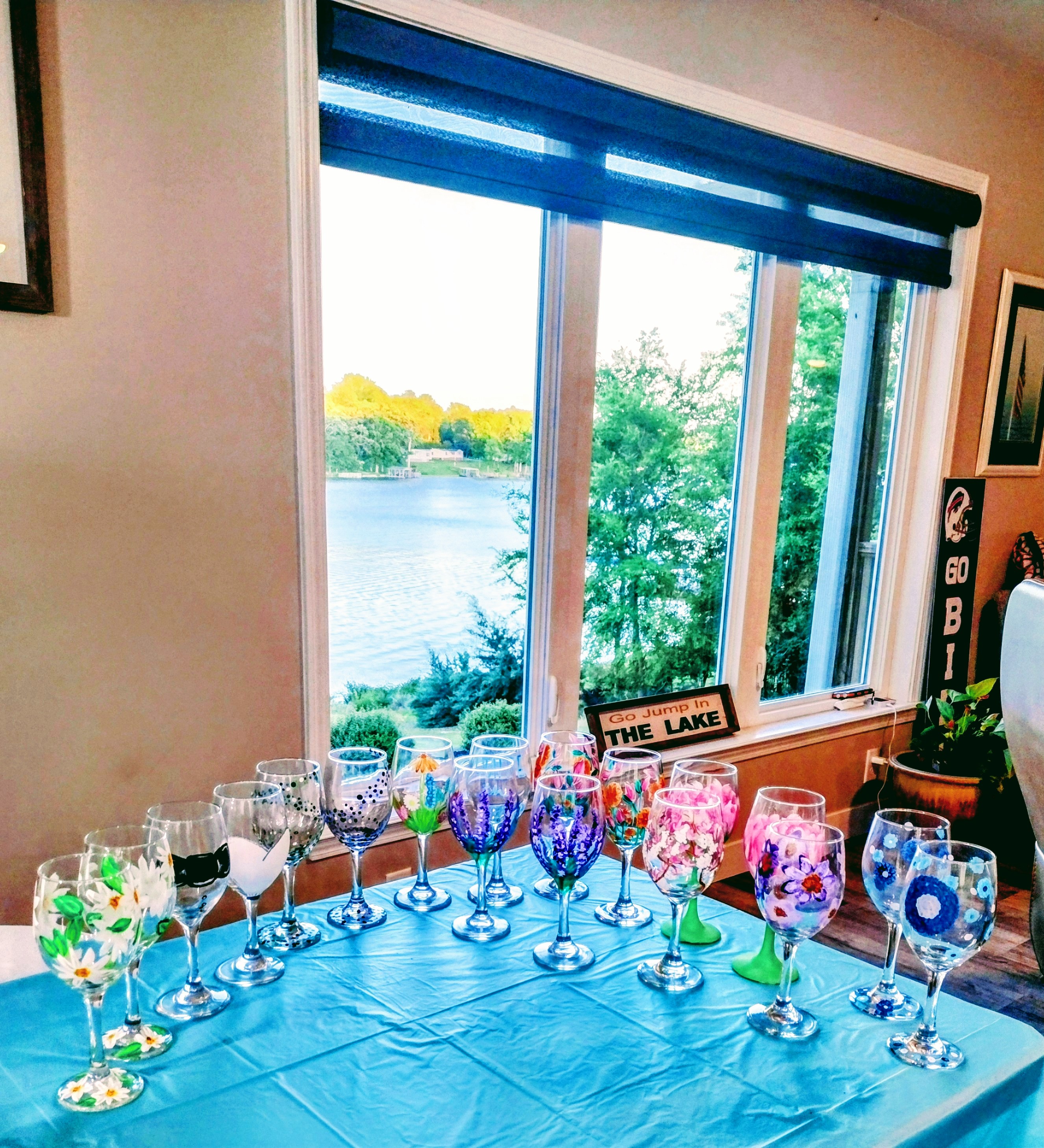 Wine Glass Paint and Sip