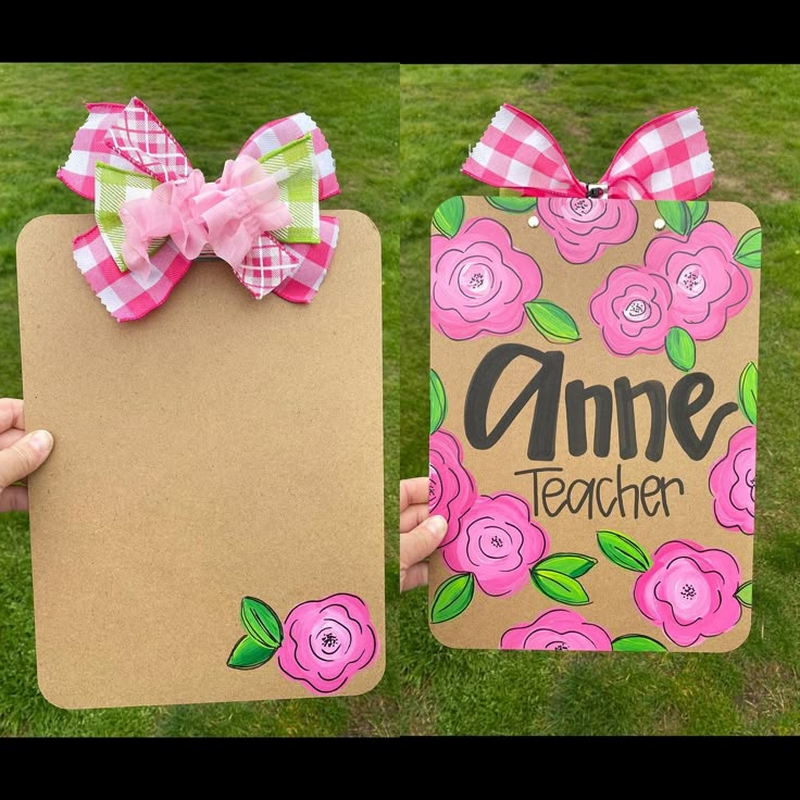 Personalized Clip Boards